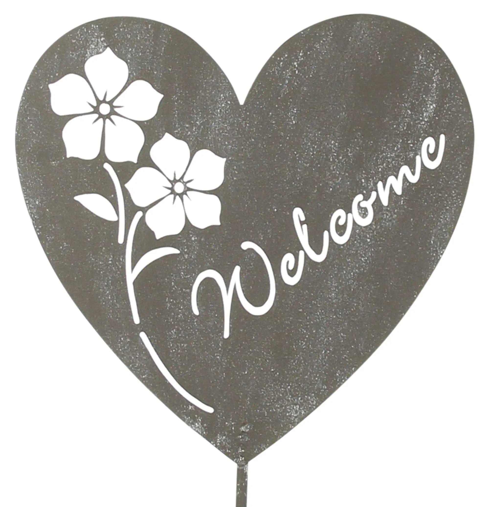 Acheter Lot de 2 coeurs "Welcome Home"  dans la boutique en ligne de Frank Flechtwaren pour Pâques