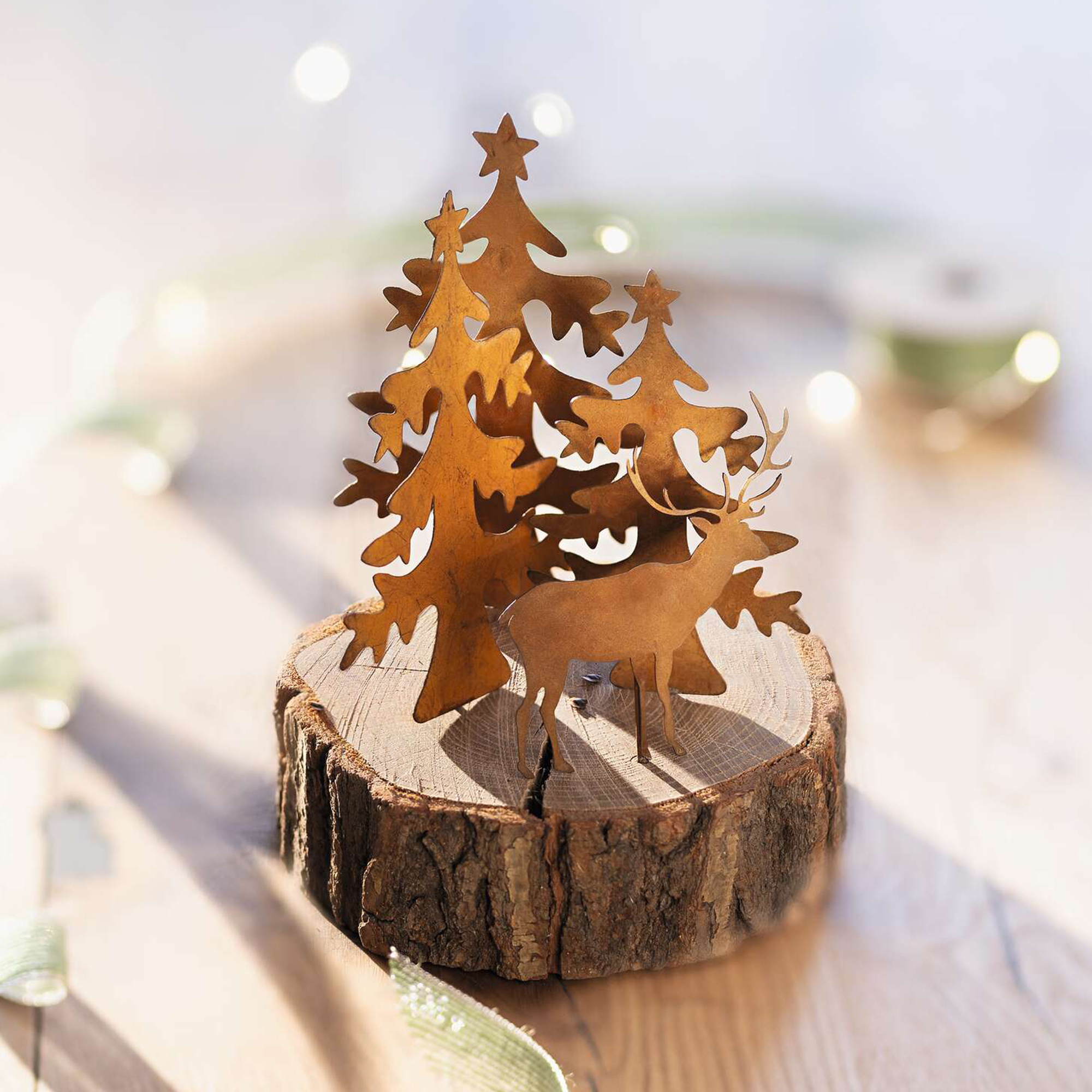 Acheter Décoration métallique "bosquet"  dans la boutique en ligne de Frank Flechtwaren