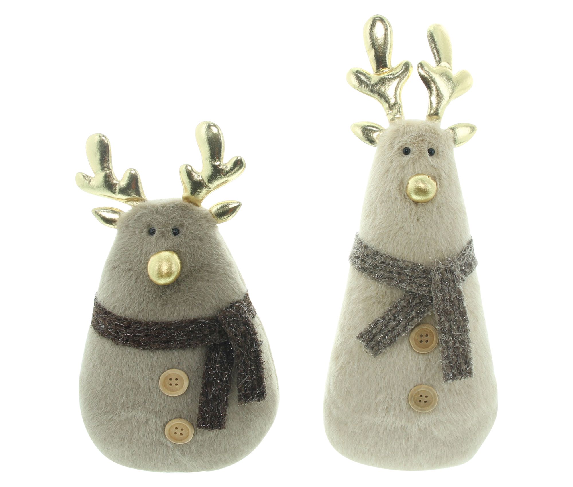 Acheter Figurine en peluche « Renne », lot de 2 dans la boutique en ligne de Frank Flechtwaren pour Figurines