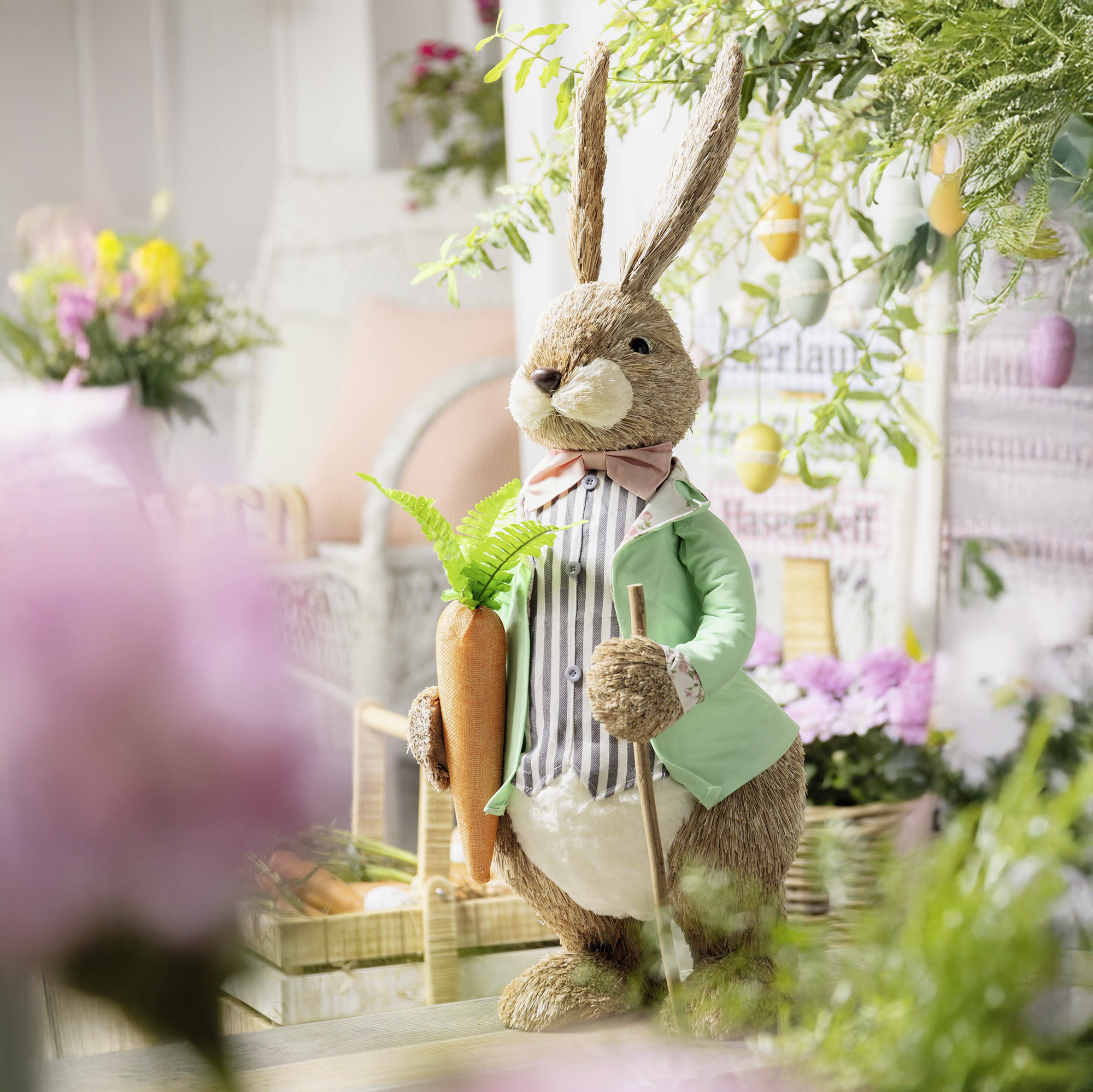 Acheter Figurine "monsieur lapin"  dans la boutique en ligne de Frank Flechtwaren pour Lapin &amp; co