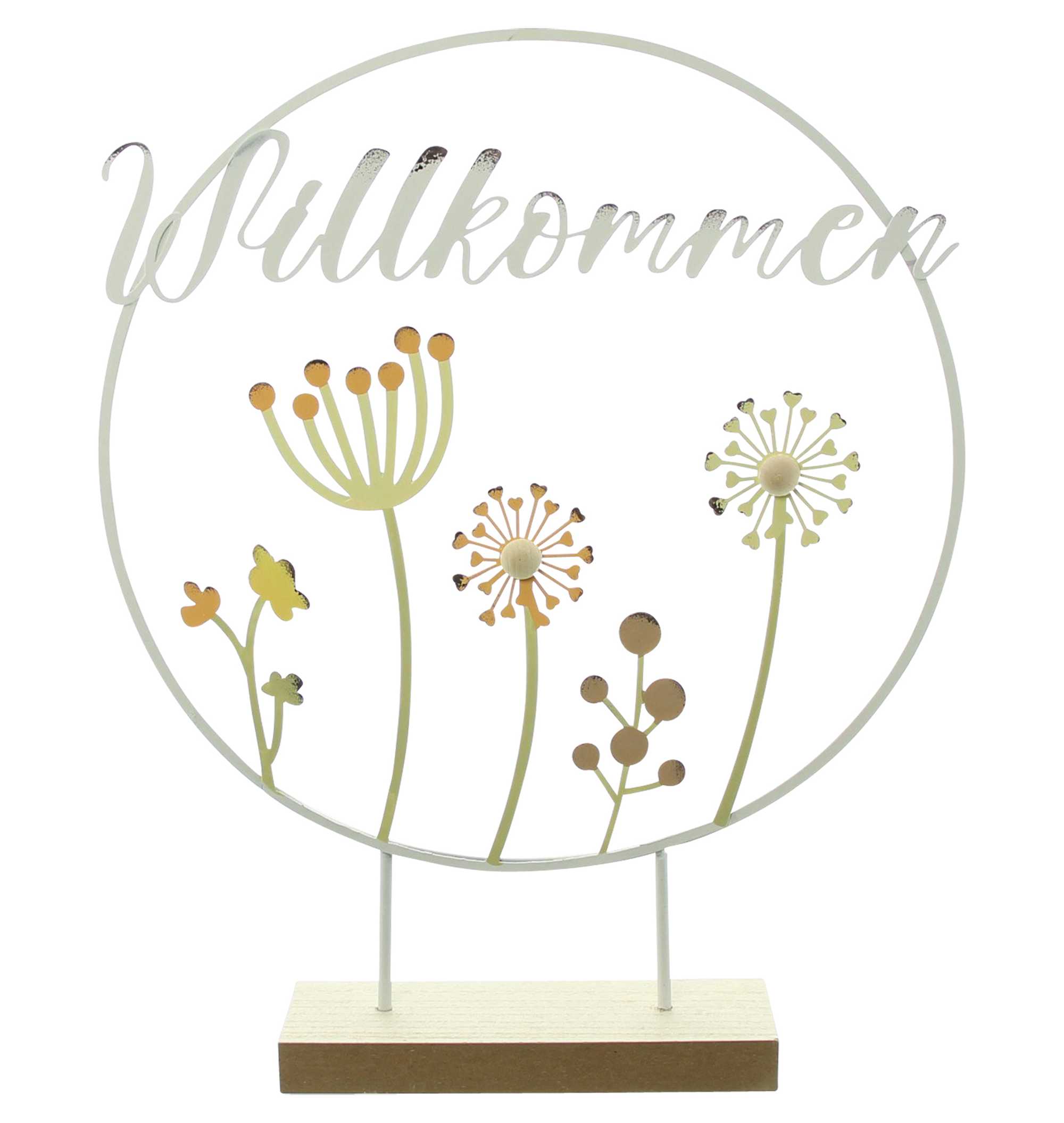 Acheter Anneau "Willkommen"  dans la boutique en ligne de Frank Flechtwaren pour Pâques