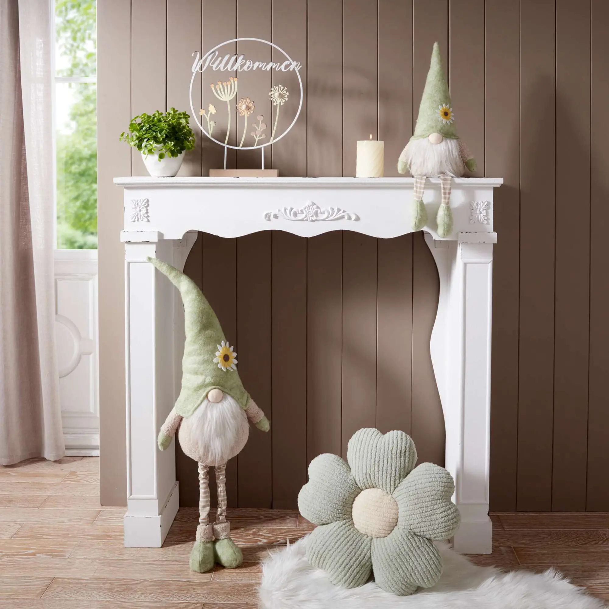 Acheter Console cheminée déco "Shabby" dans la boutique en ligne de Frank Flechtwaren pour Pâques Acheter Console cheminée déco "Shabby" dans la boutique en ligne de Frank Flechtwaren pour Pâques