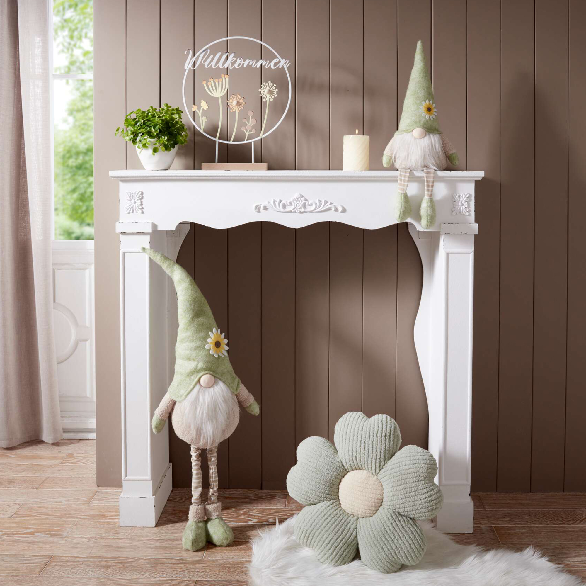 Acheter Console cheminée déco "Shabby" dans la boutique en ligne de Frank Flechtwaren pour Pâques Acheter Console cheminée déco "Shabby" dans la boutique en ligne de Frank Flechtwaren pour Pâques