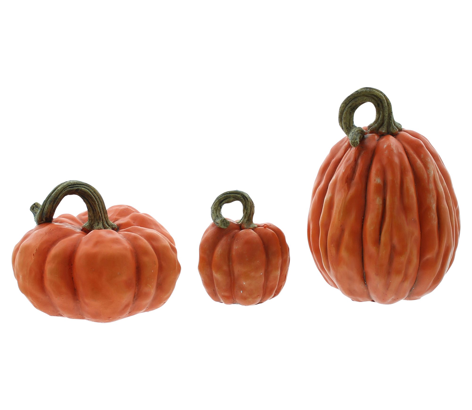 Acheter Lot de 3 citrouilles "orange"  dans la boutique en ligne de Frank Flechtwaren pour Halloween