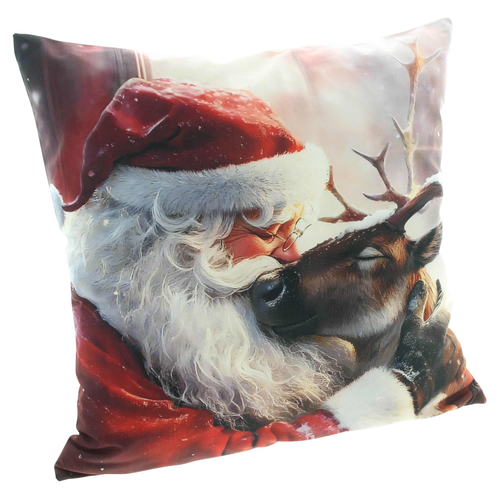 Acheter Housse de coussin « Santa's Kiss » dans la boutique en ligne de Frank Flechtwaren pour Coussins &amp; remplissages
