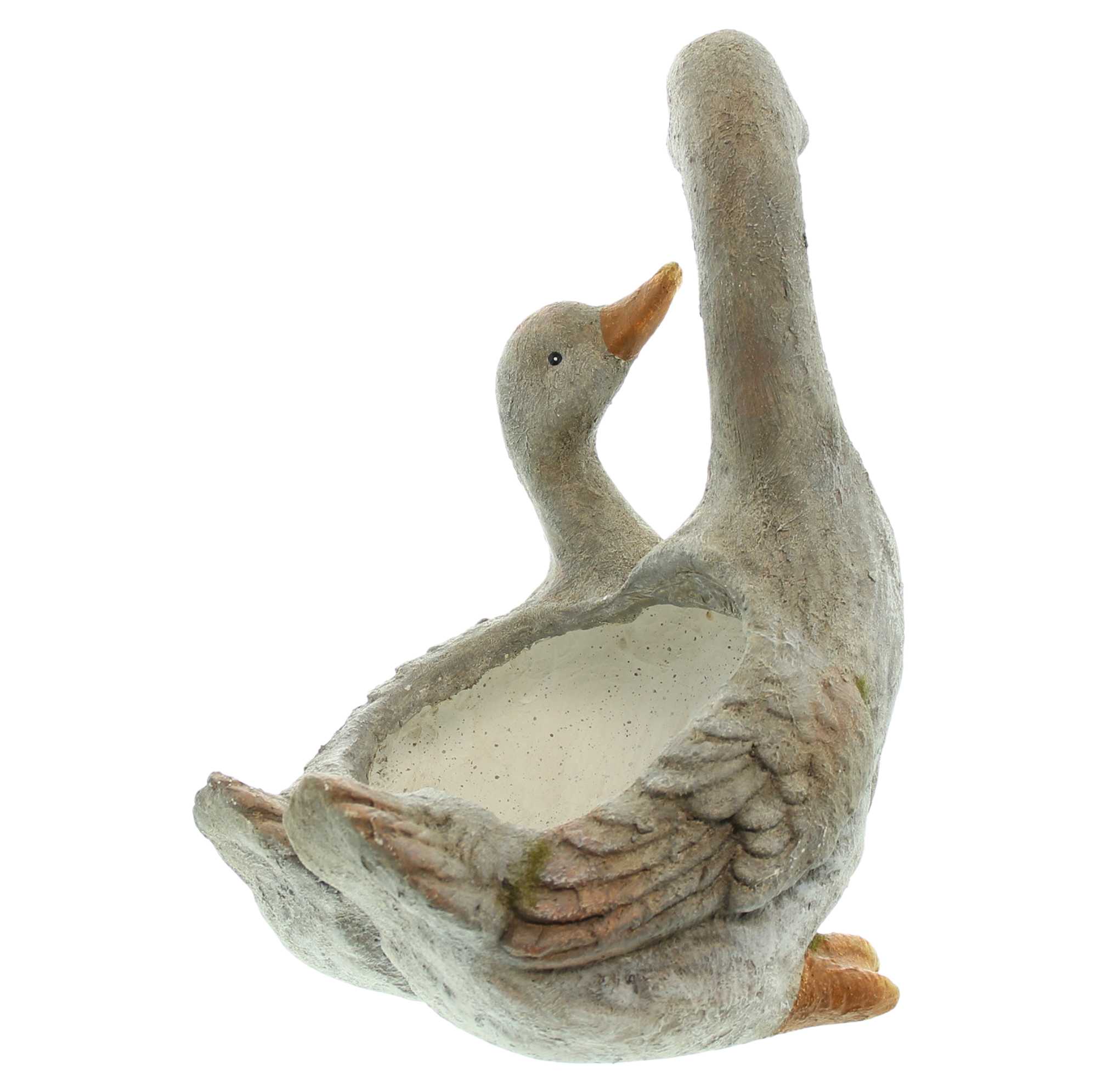 Acheter Jardinière "couple d'oies"  dans la boutique en ligne de Frank Flechtwaren pour Figurines de jardin
