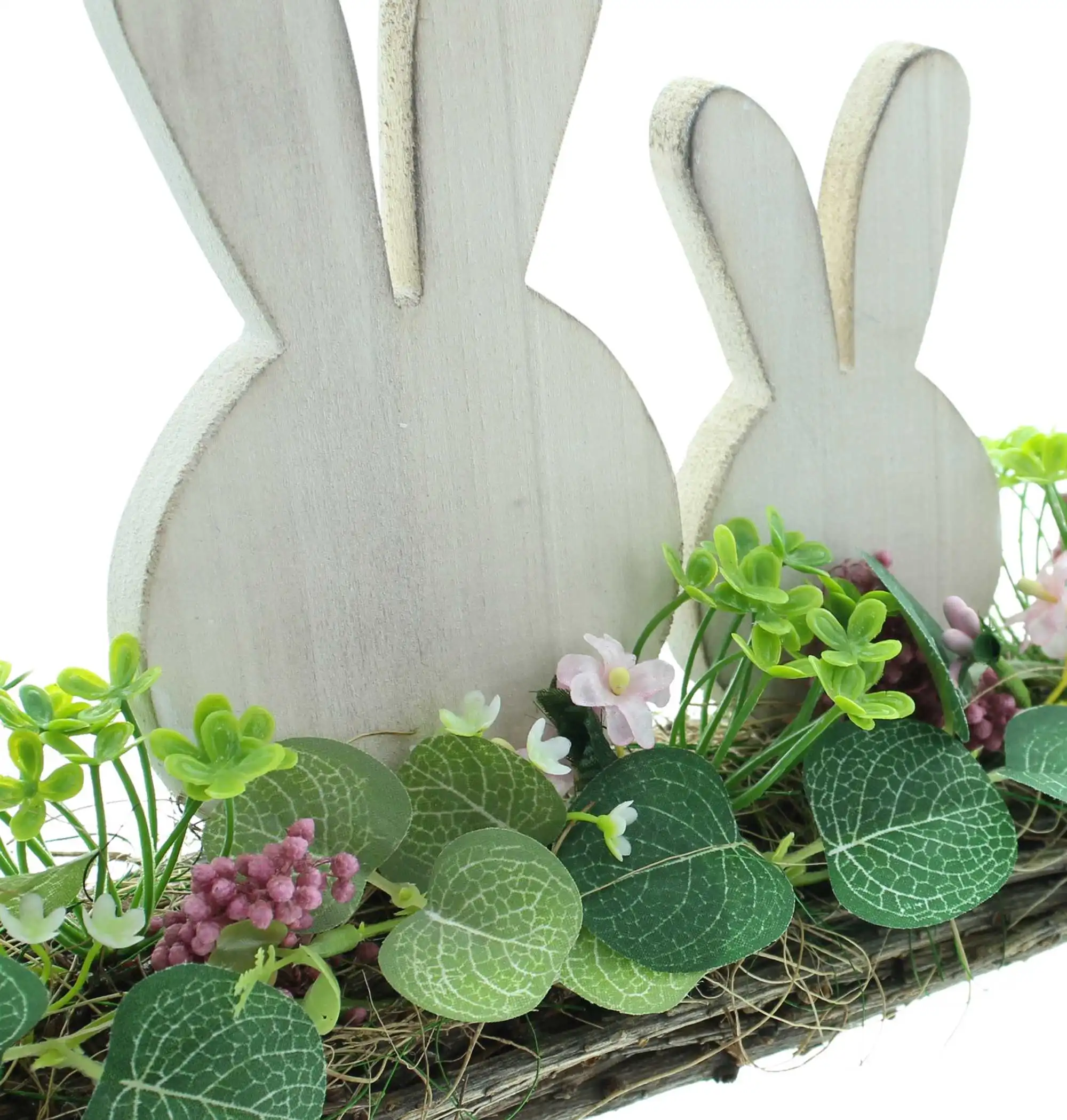 Acheter Décoration de Pâques "couple de lapins"  dans la boutique en ligne de Frank Flechtwaren pour Lapin &amp; co