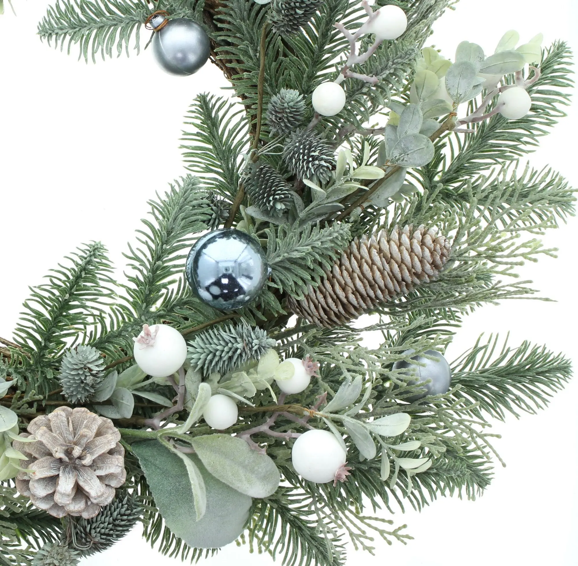 Acheter Couronne "magie d'hiver"  dans la boutique en ligne de Frank Flechtwaren pour Couronnes de Noël