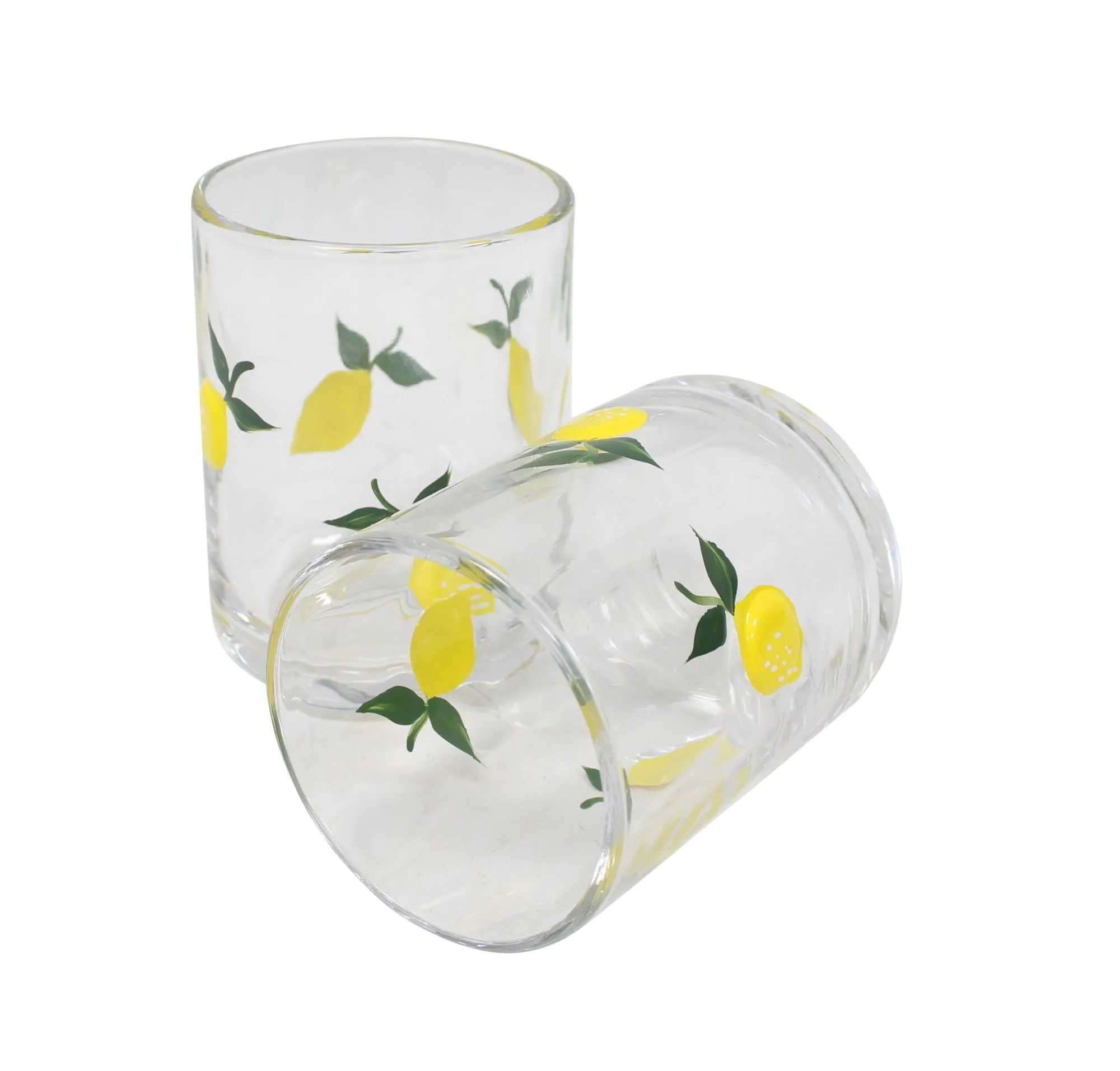Acheter Lot de 2 verres "Citron"  dans la boutique en ligne de Frank Flechtwaren pour Sorbet citron au