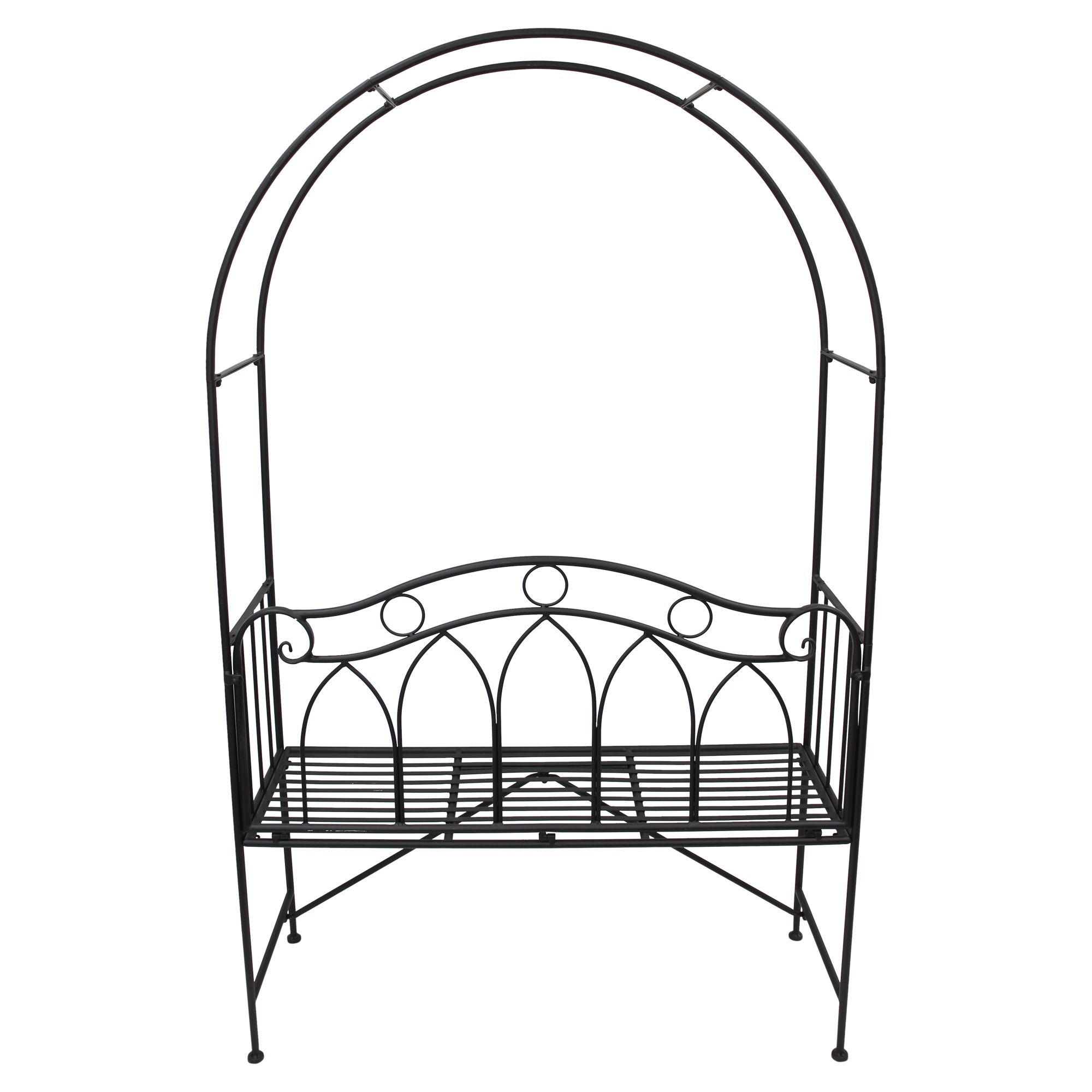 Acheter Banc "arche"  dans la boutique en ligne de Frank Flechtwaren pour Treillis &amp; arceaux