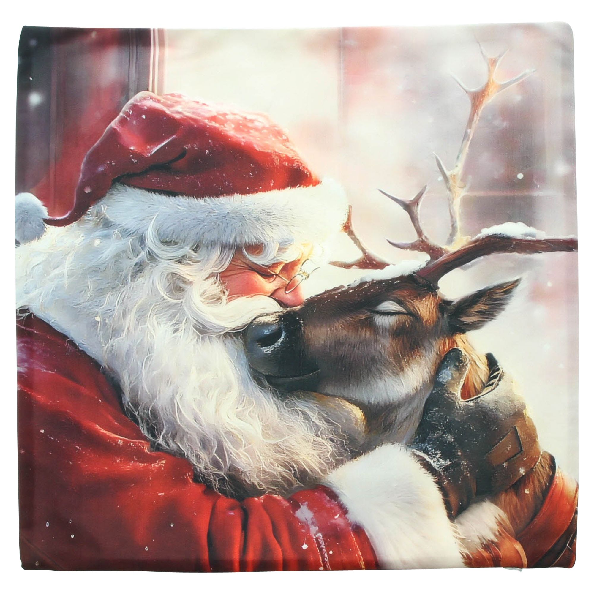 Acheter Housse de coussin « Santa's Kiss » dans la boutique en ligne de Frank Flechtwaren pour Coussins &amp; remplissages