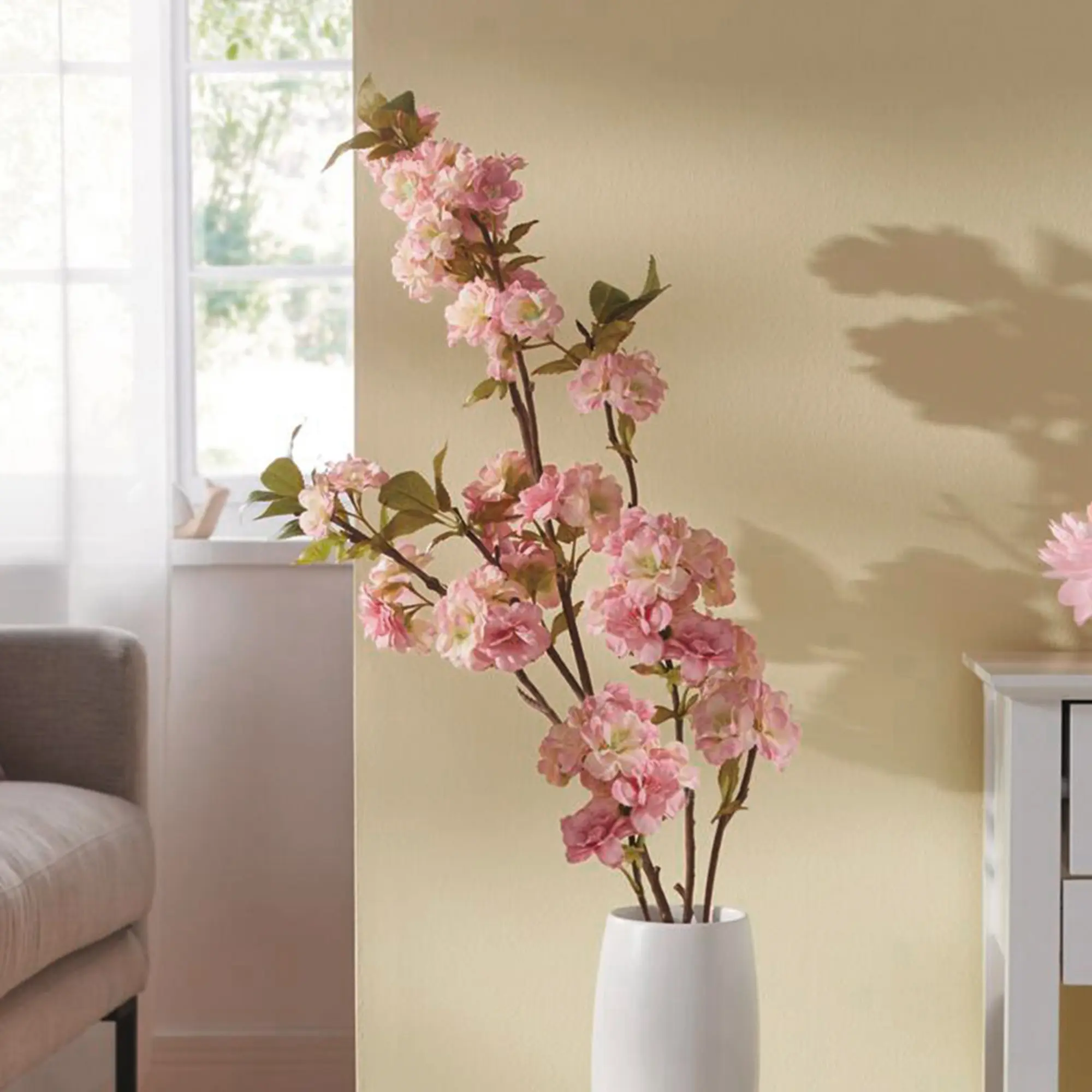 Acheter Fleur artificielle, grande  dans la boutique en ligne de Frank Flechtwaren pour Tons pastel