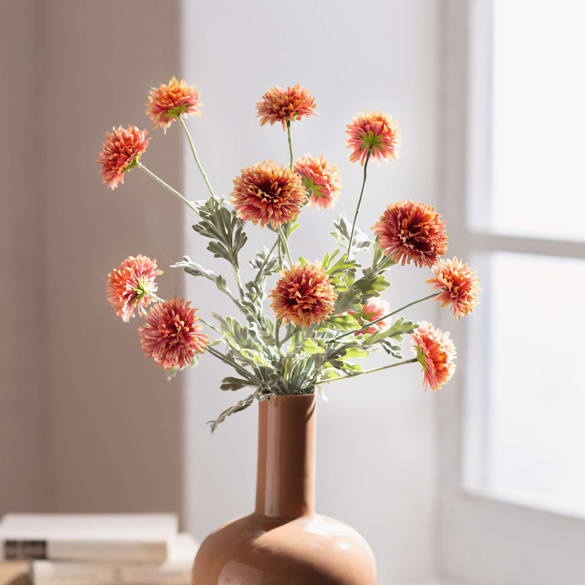 Acheter Lot de 3 fleurs "Dahlia"  dans la boutique en ligne de Frank Flechtwaren pour Automne