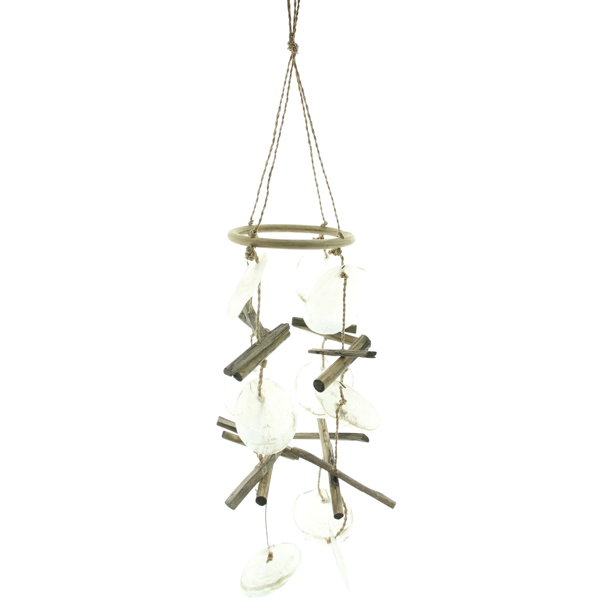Acheter Lot de 2 carillons "Capiz"  dans la boutique en ligne de Frank Flechtwaren pour Look décontracté