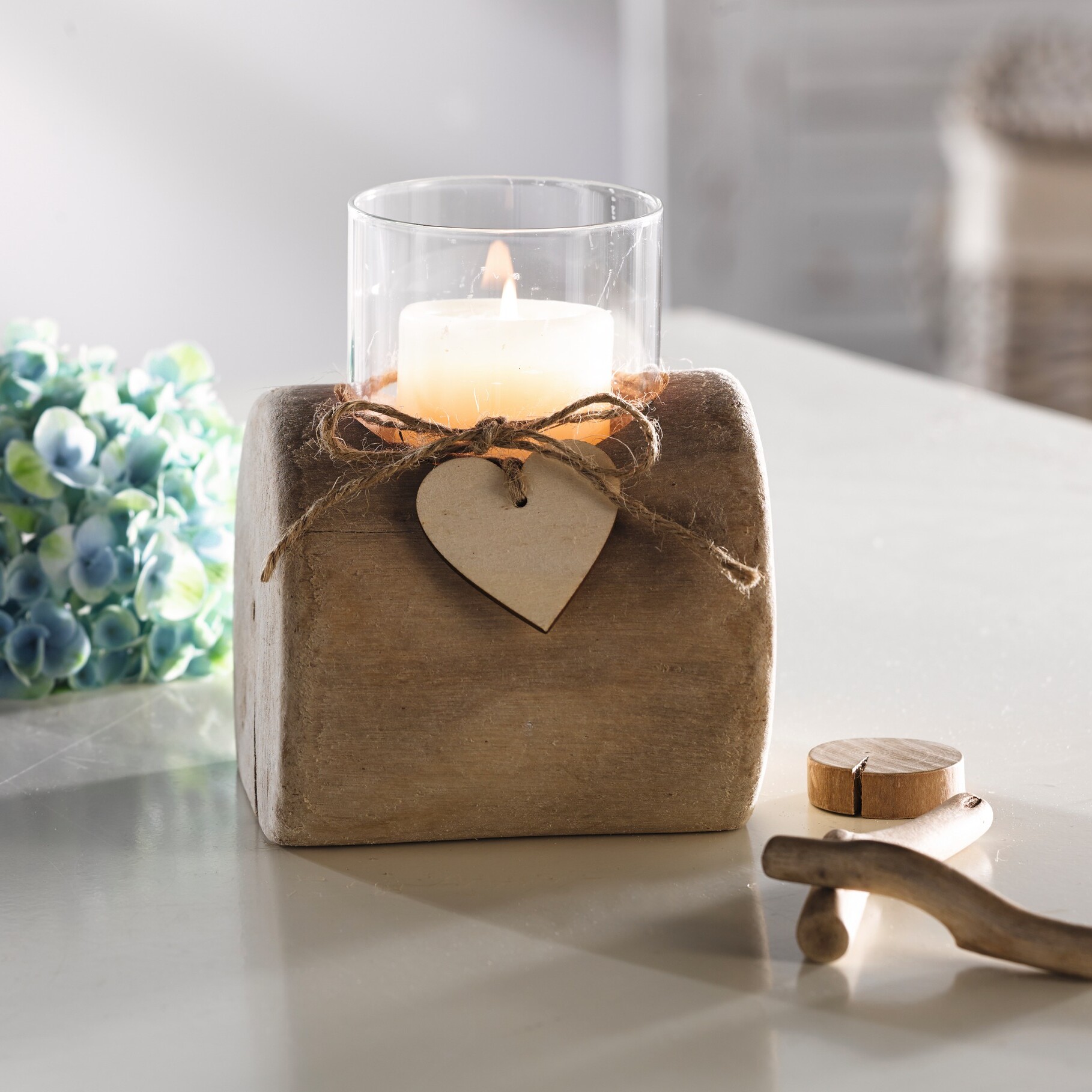 Acheter Lumignon "cœur"  dans la boutique en ligne de Frank Flechtwaren