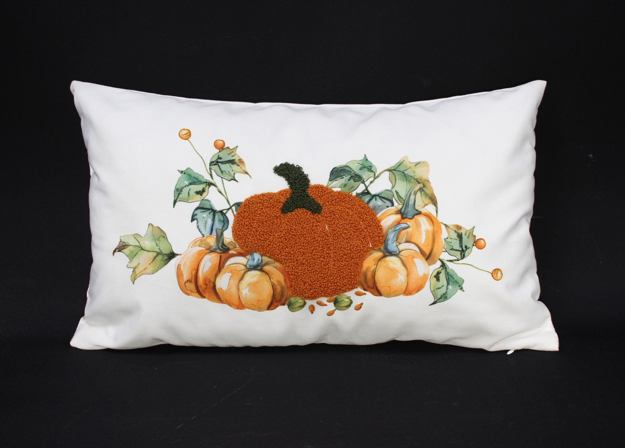 Acheter Housse de coussin "citrouille de jardin"  dans la boutique en ligne de Frank Flechtwaren pour Série titre automne/hiver