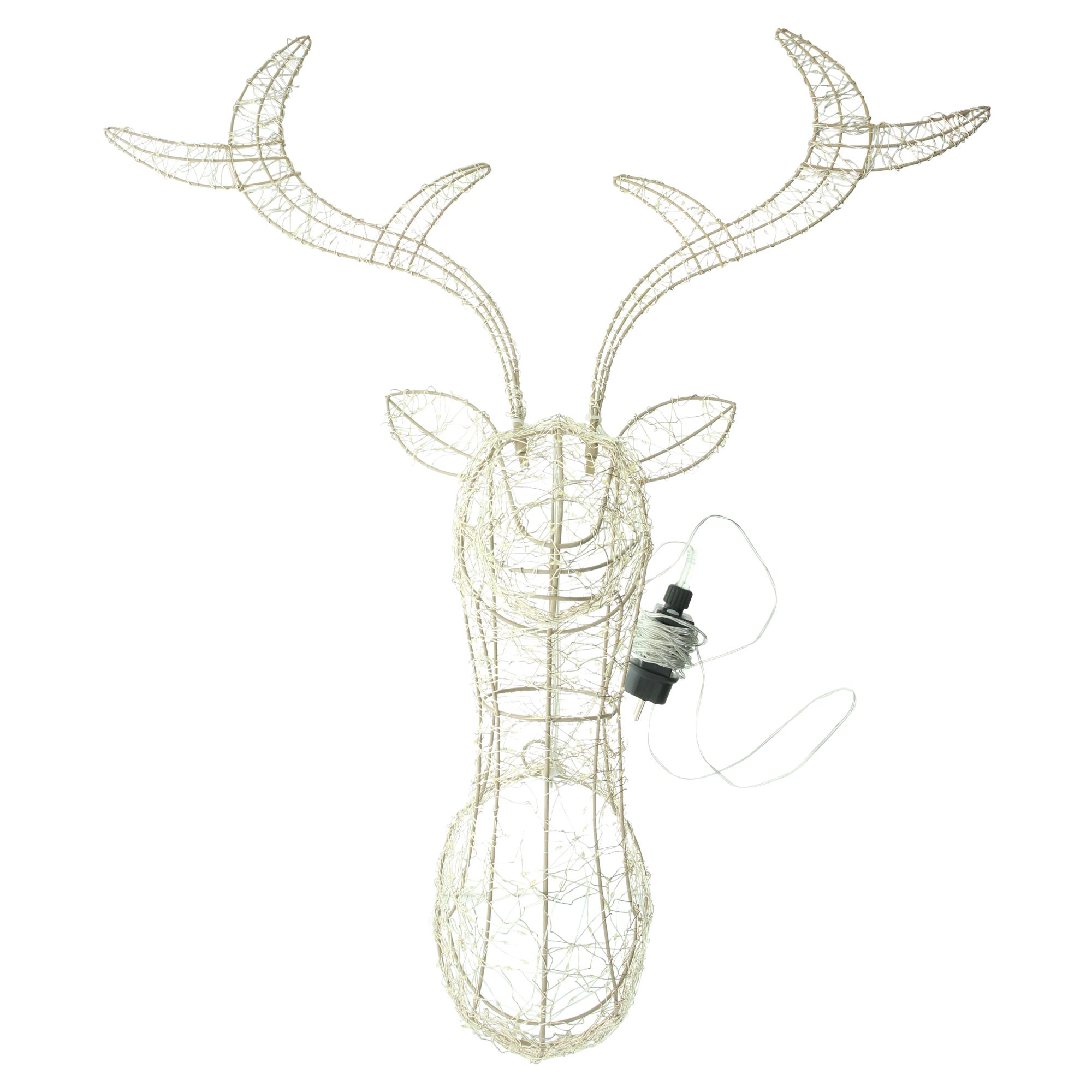 Acheter Décoration murale LED « Tête de cerf »  dans la boutique en ligne de Frank Flechtwaren pour Décorations murales