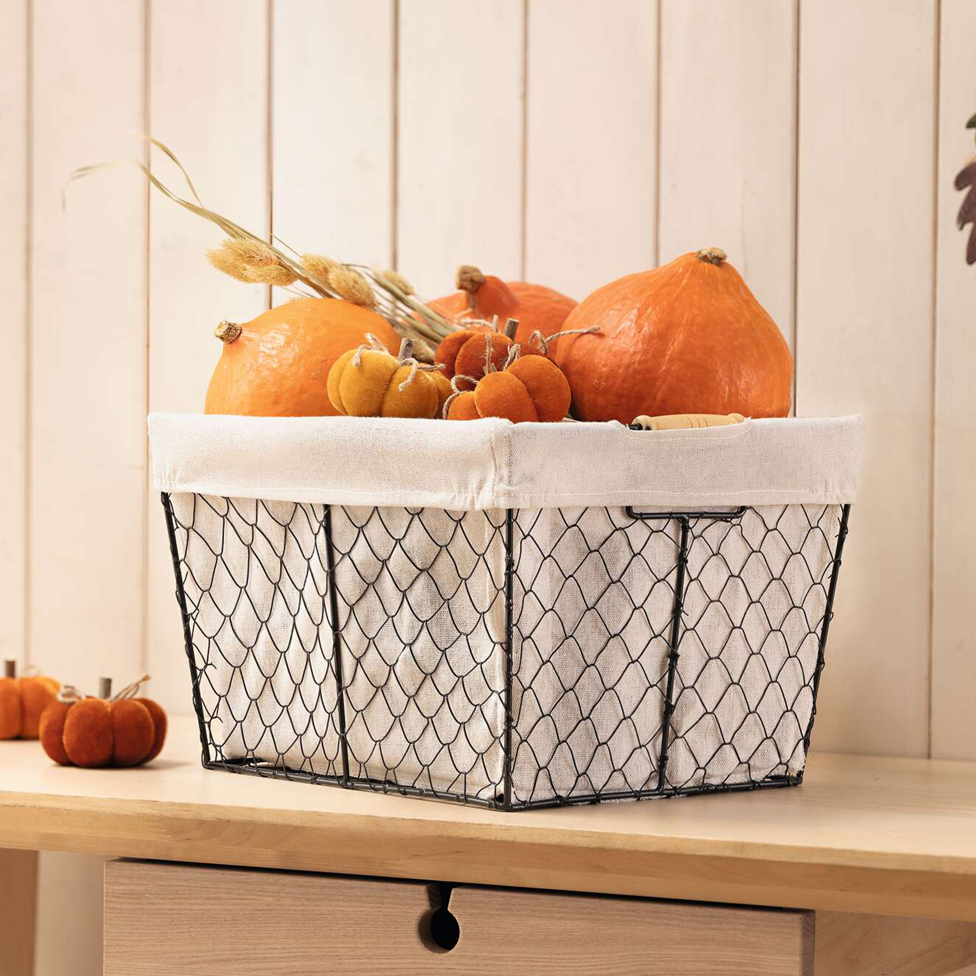 Acheter Panier fil métallique "Romance"  dans la boutique en ligne de Frank Flechtwaren