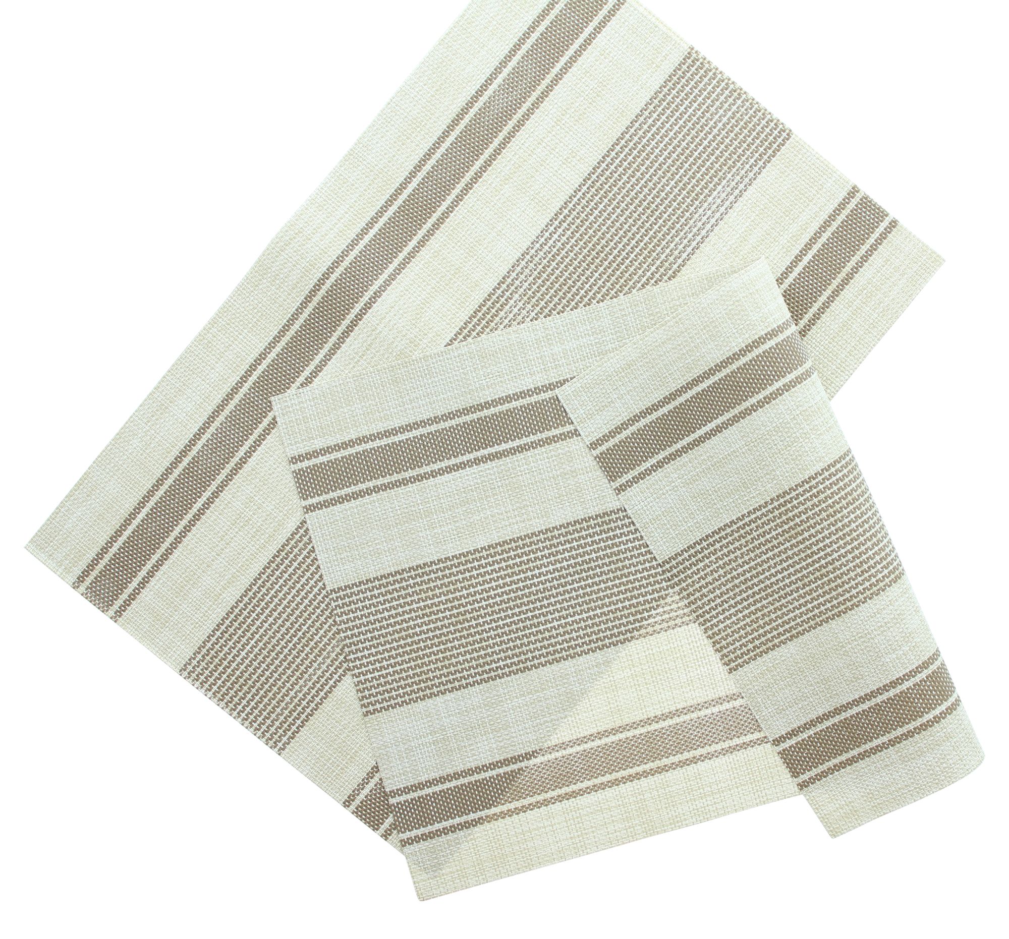 Acheter Lot de 4 sets de table "rayures"  dans la boutique en ligne de Frank Flechtwaren pour Pâques