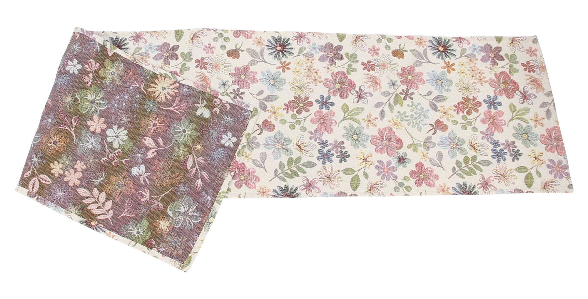 Acheter Chemin de table "Jacquard-Flowers"  dans la boutique en ligne de Frank Flechtwaren pour Chemins de table