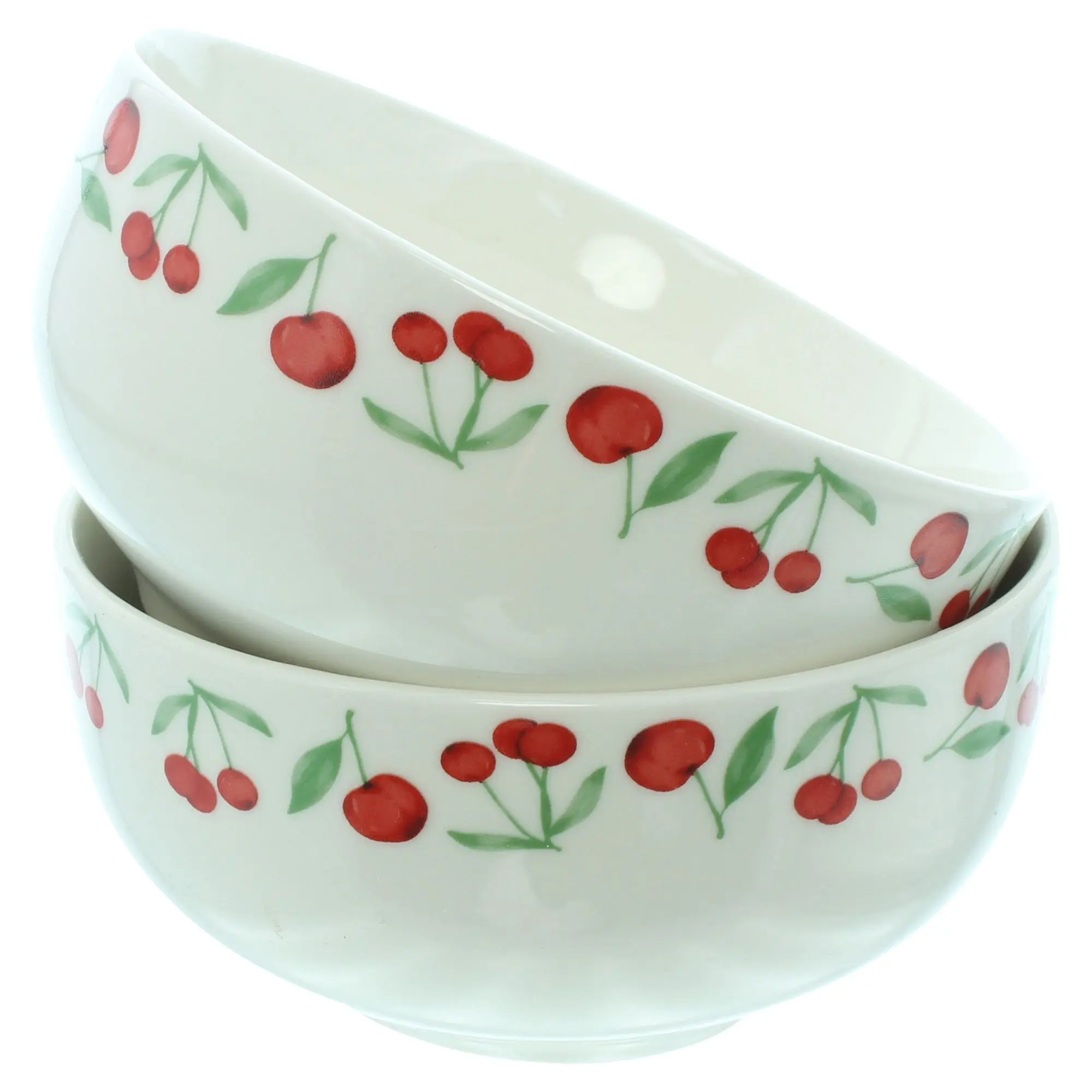 Acheter Lot de 2 bols "délice de cerises"  dans la boutique en ligne de Frank Flechtwaren pour Des petits coquets