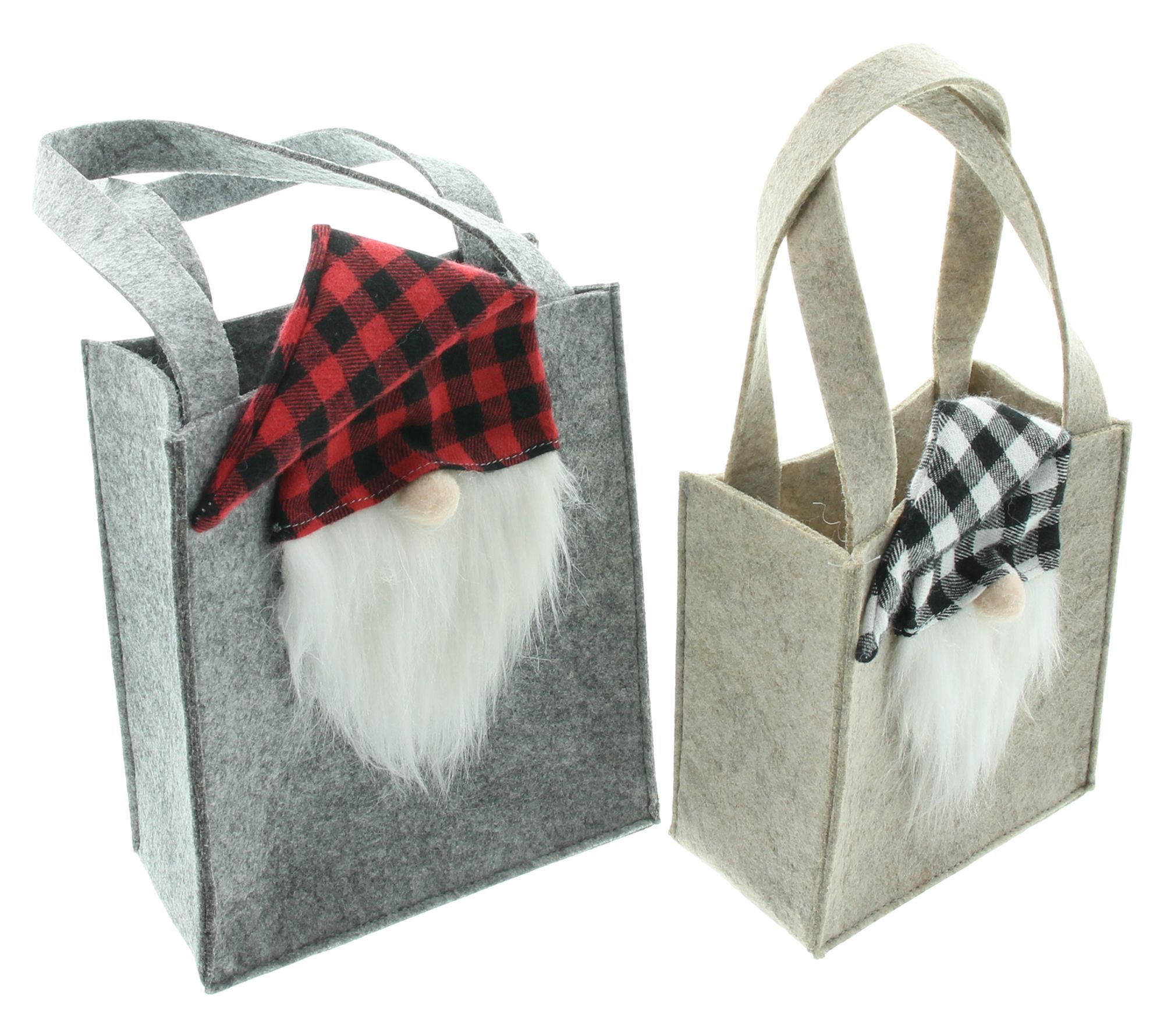Acheter Lot de 2 sacs "lutin à carreaux"  dans la boutique en ligne de Frank Flechtwaren pour Sacs et sachets cadeaux