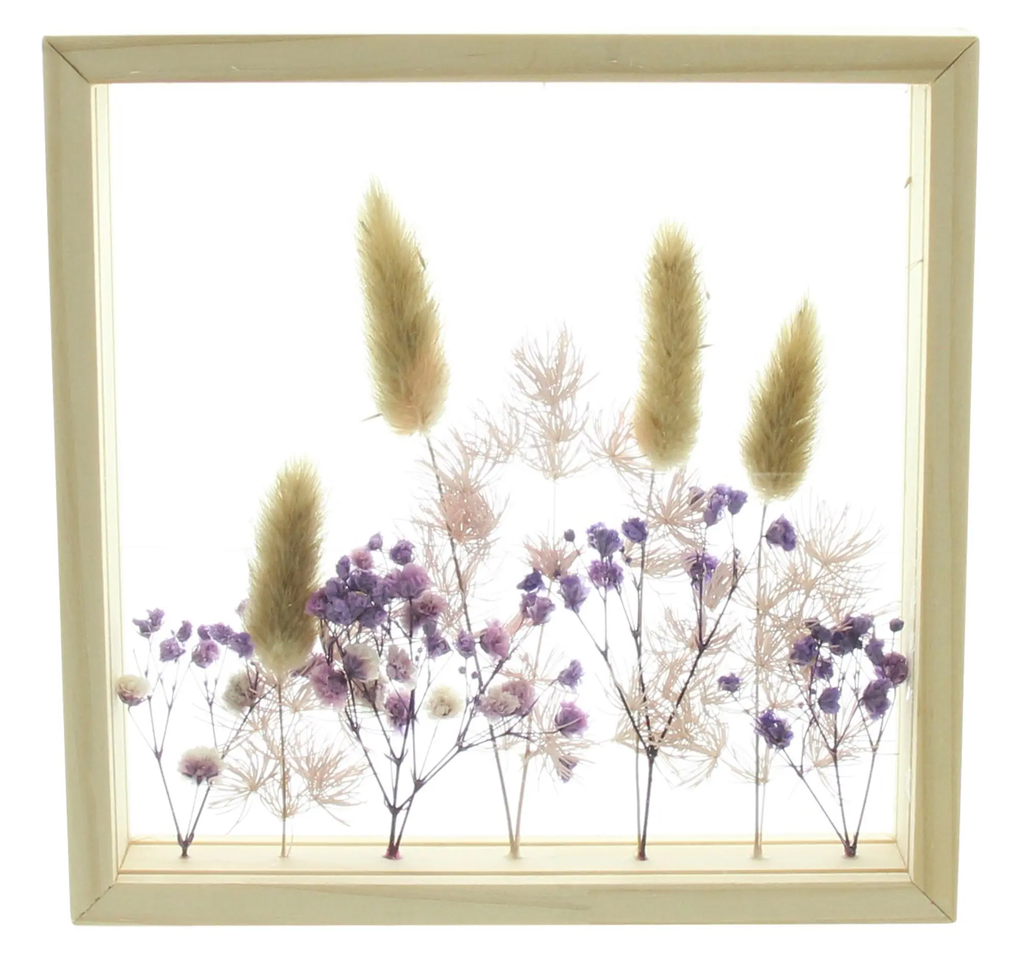 Acheter Cadre décoratif "fleurs séchées"  dans la boutique en ligne de Frank Flechtwaren pour Décorations murales