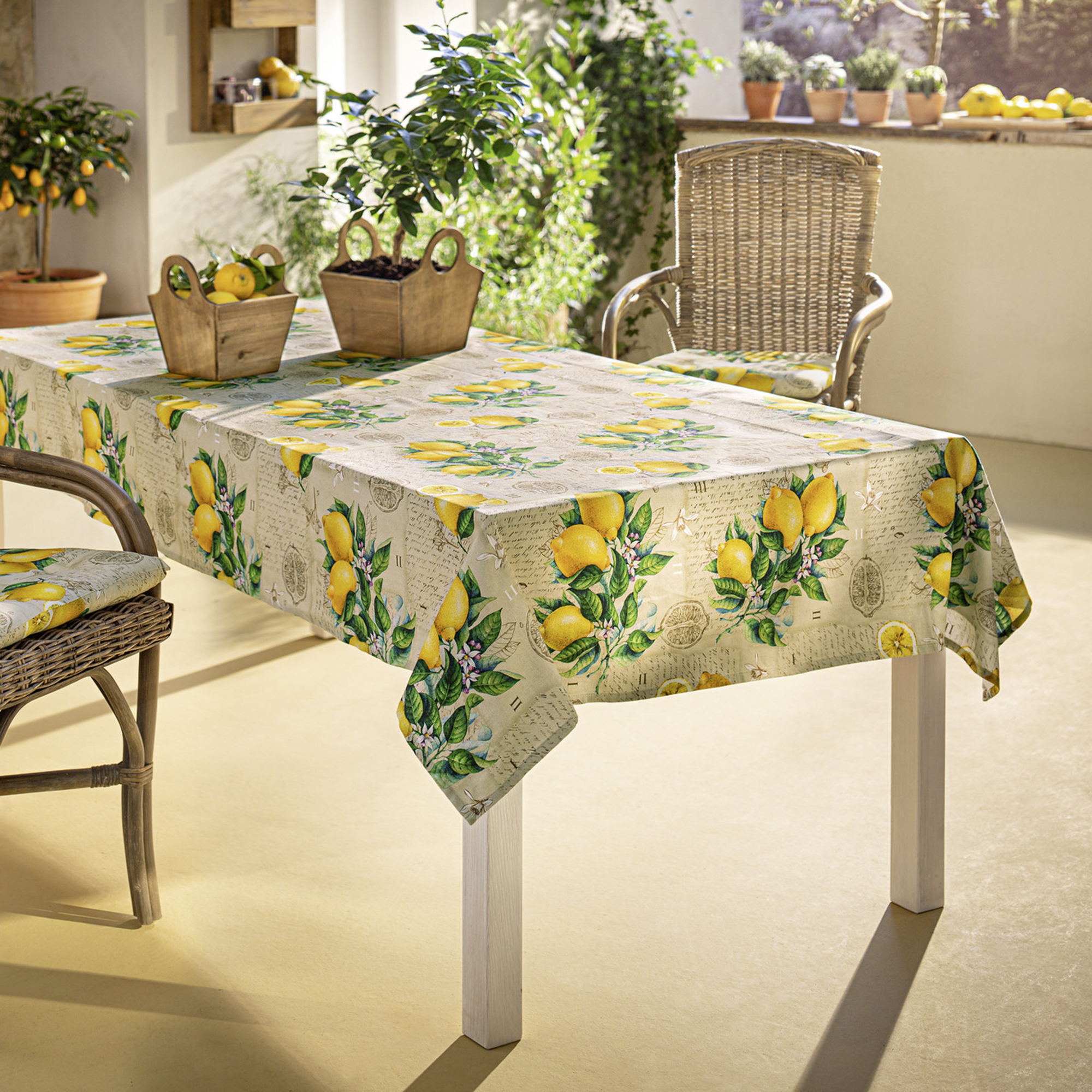Acheter Grande nappe "citrons" dans la boutique en ligne de Frank Flechtwaren pour Grandes Nappes Acheter Grande nappe "citrons" dans la boutique en ligne de Frank Flechtwaren pour Grandes Nappes
