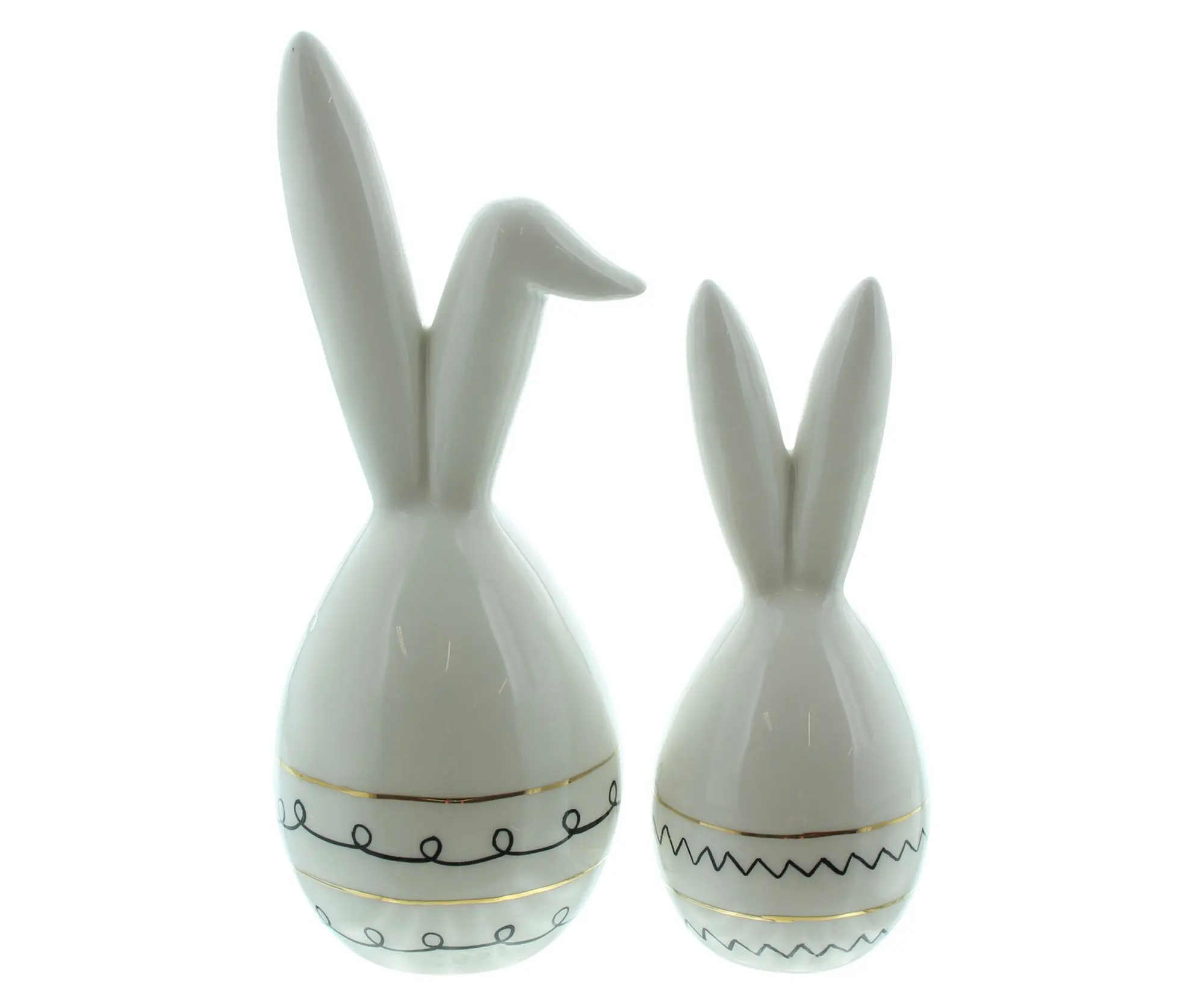 Acheter Lot de 2 lapins "style"  dans la boutique en ligne de Frank Flechtwaren pour Lapin &amp; co