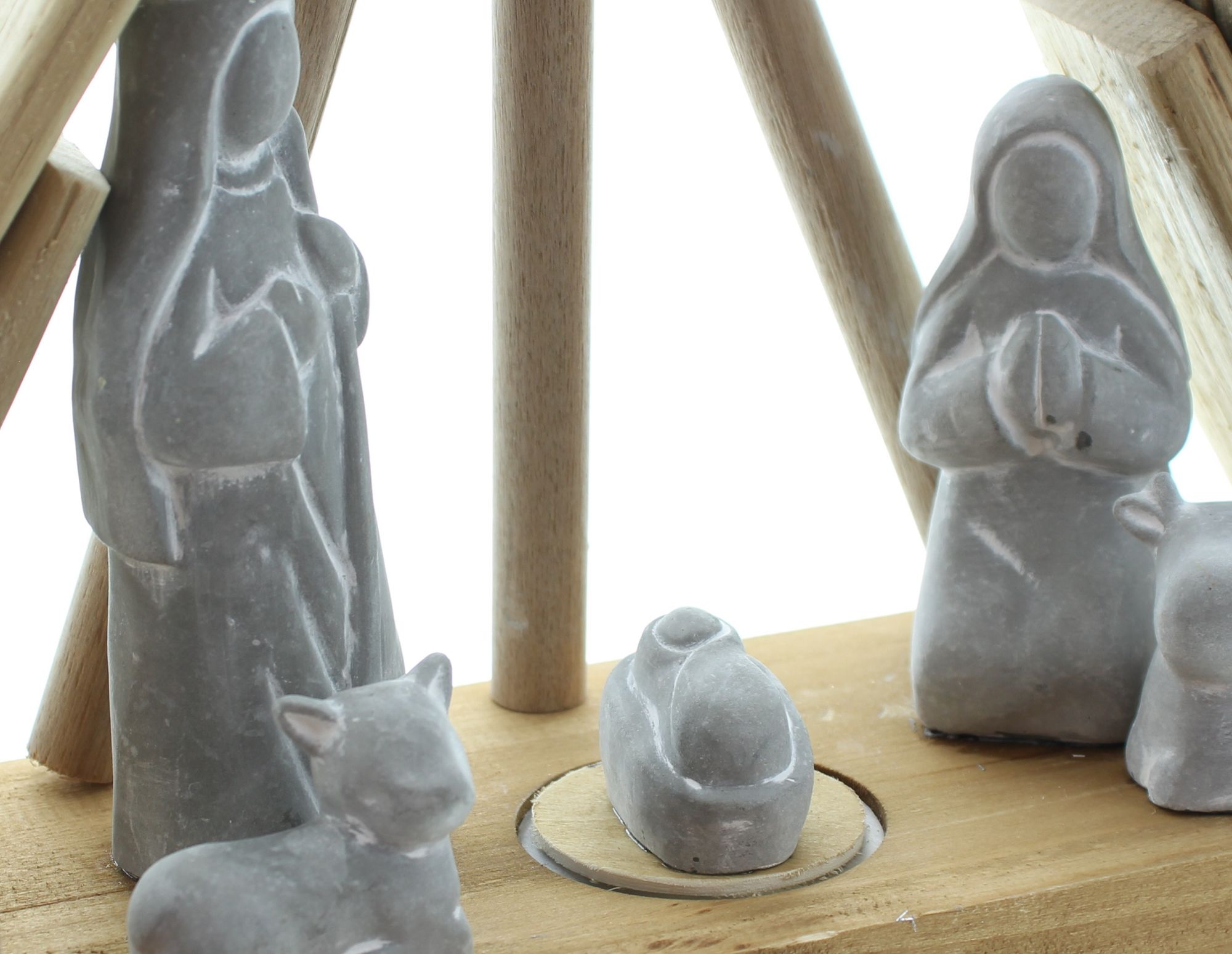Acheter Crèche LED "Sainte nuit"  dans la boutique en ligne de Frank Flechtwaren pour Décoration LED