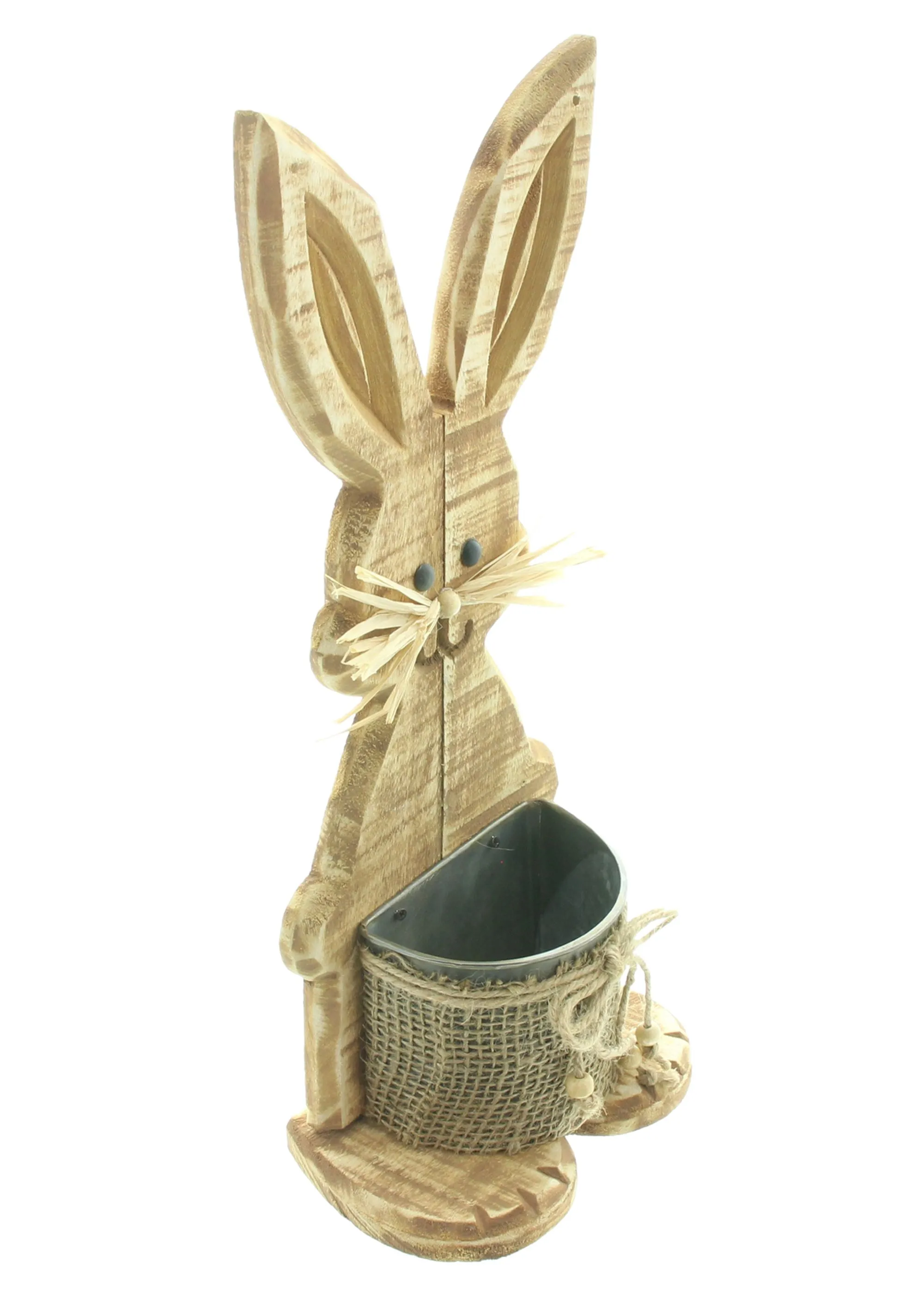 Acheter Lapin "petite jardinière"  dans la boutique en ligne de Frank Flechtwaren pour Pâques colorée