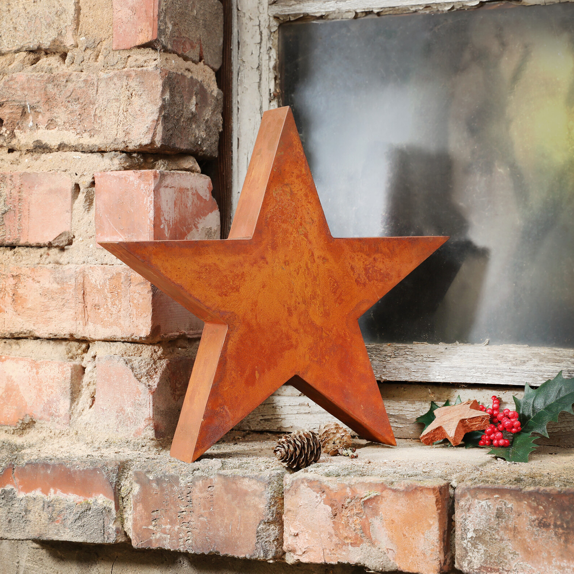Acheter Étoile "rouille"  dans la boutique en ligne de Frank Flechtwaren pour Étoiles
