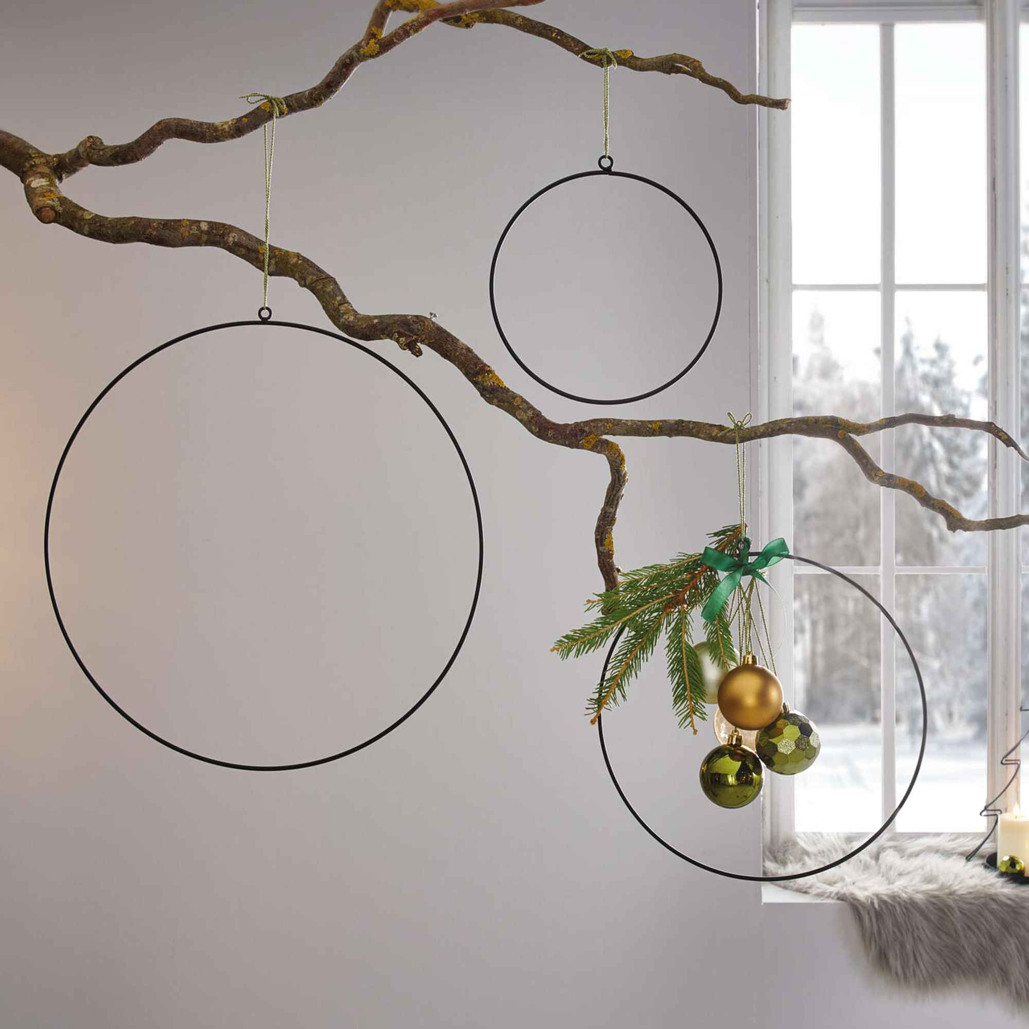 Acheter Lot de 3 suspensions "anneau"  dans la boutique en ligne de Frank Flechtwaren