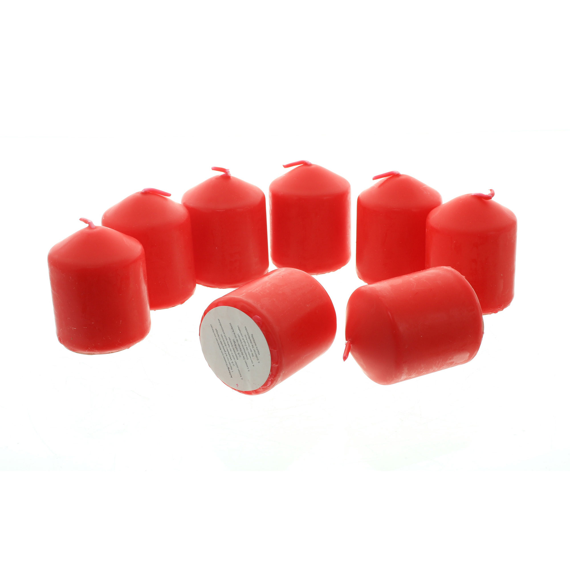 Acheter Lot de 8 bougies "Bright Red" dans la boutique en ligne de Frank Flechtwaren pour Automne Acheter Lot de 8 bougies "Bright Red" dans la boutique en ligne de Frank Flechtwaren pour Automne