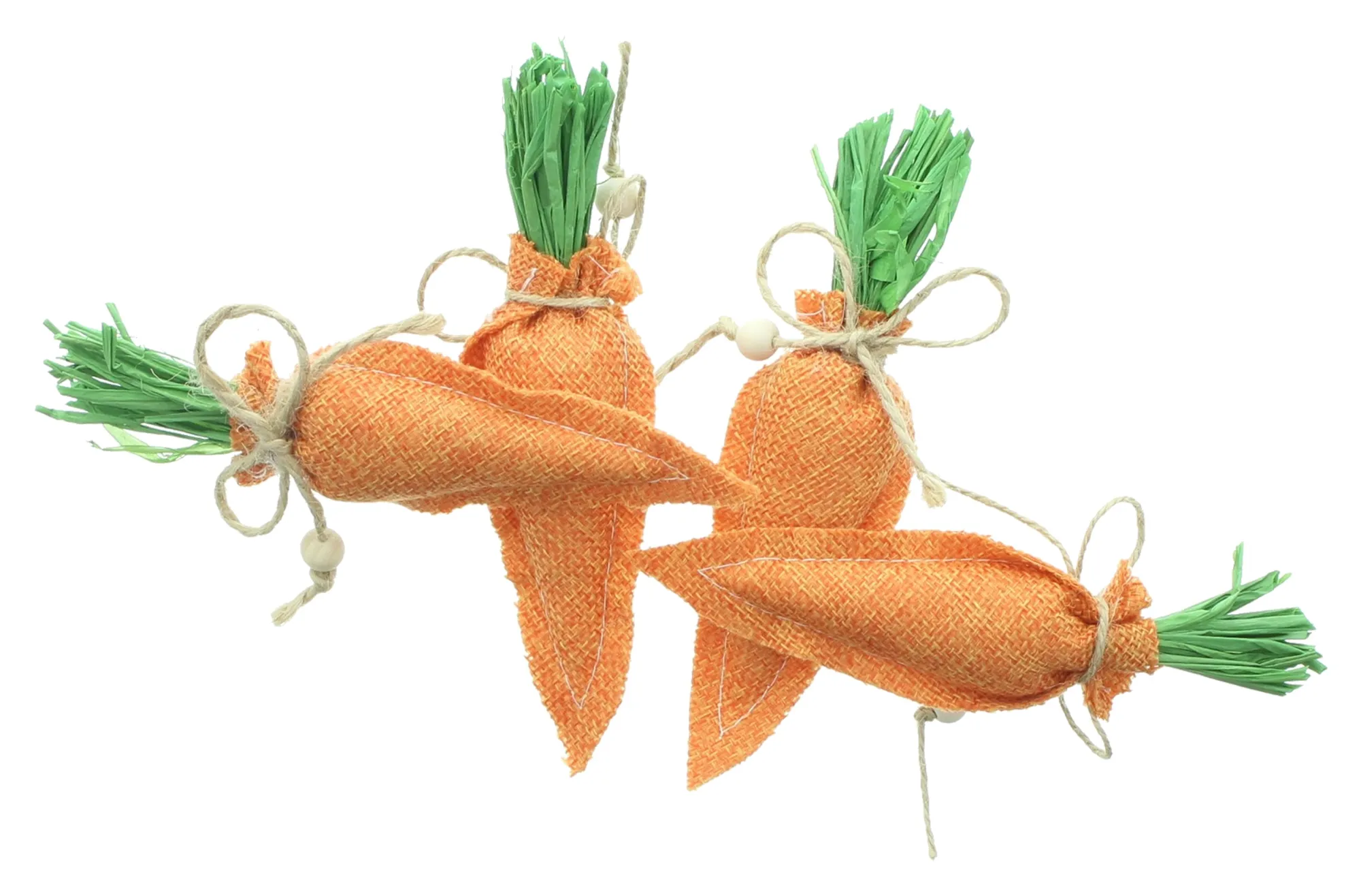Acheter Lot de 8 décos de Pâques "carottes"  dans la boutique en ligne de Frank Flechtwaren pour Lapin &amp; co