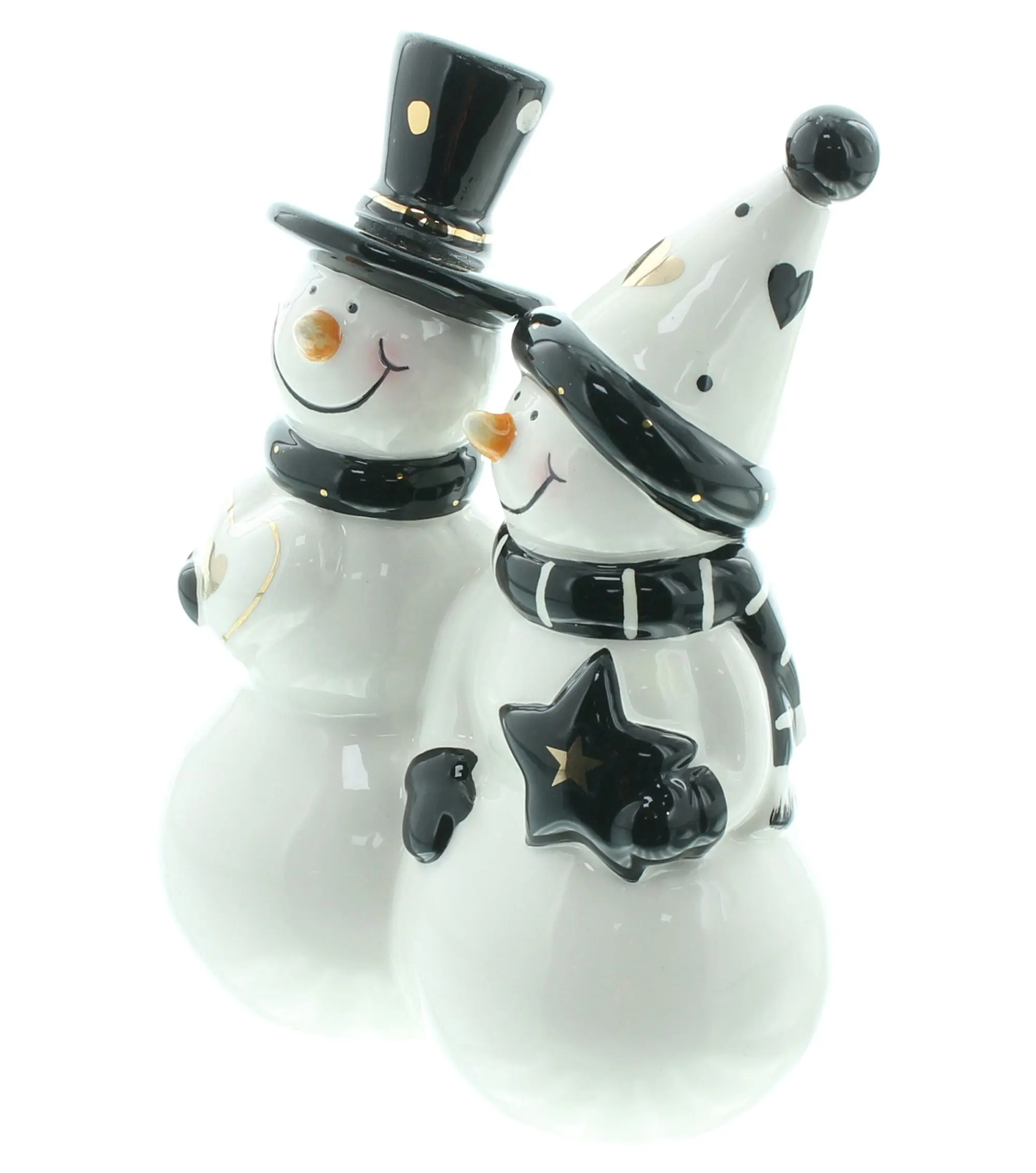 Acheter Couple de bonhommes de neige "Style"  dans la boutique en ligne de Frank Flechtwaren pour Figurines