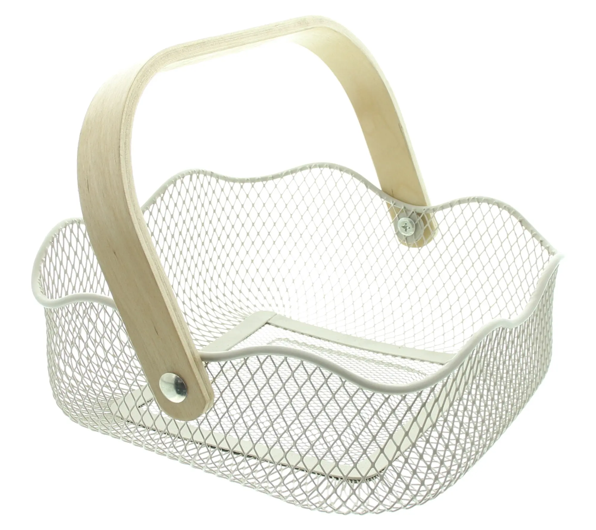 Acheter Panier métal "bord ondulé"  dans la boutique en ligne de Frank Flechtwaren pour Paniers de remplissage &amp; universels