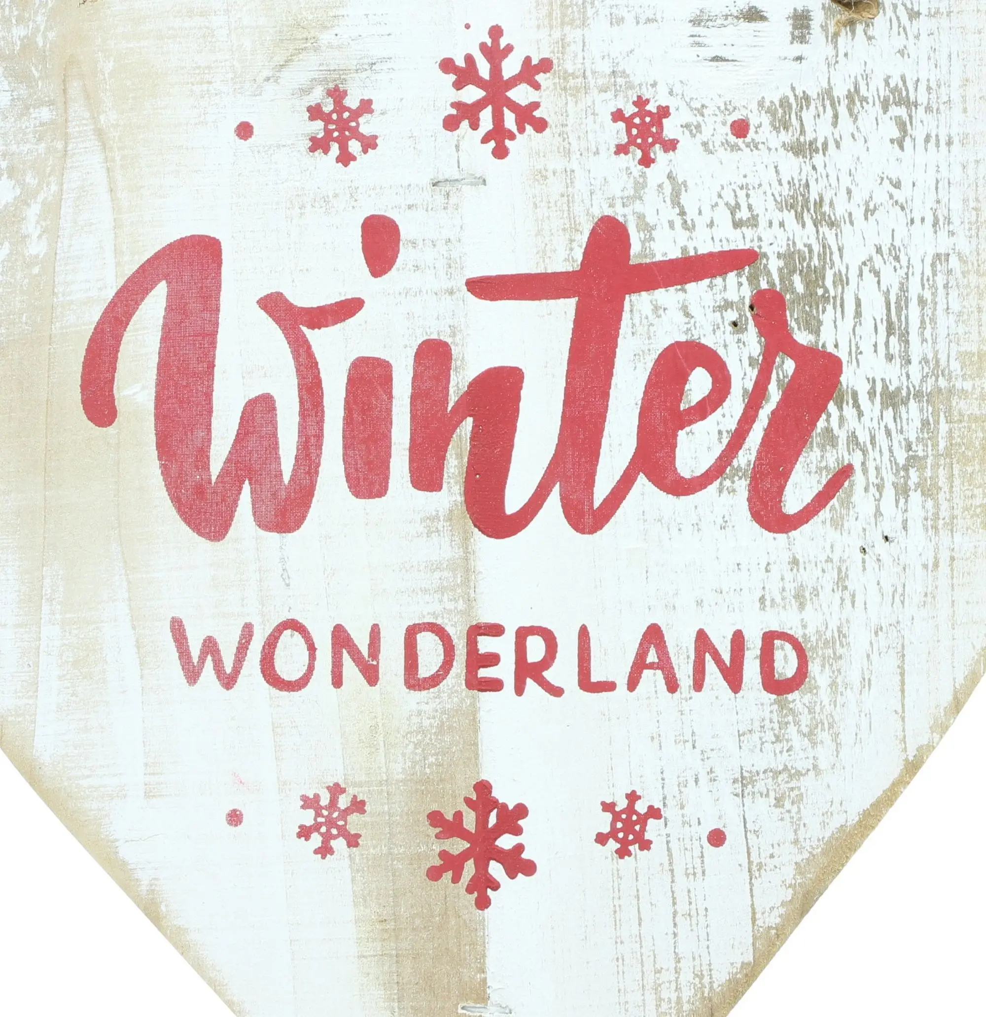 Acheter Suspension cœur "Winter Wonderland"  dans la boutique en ligne de Frank Flechtwaren pour Décorations à suspendre