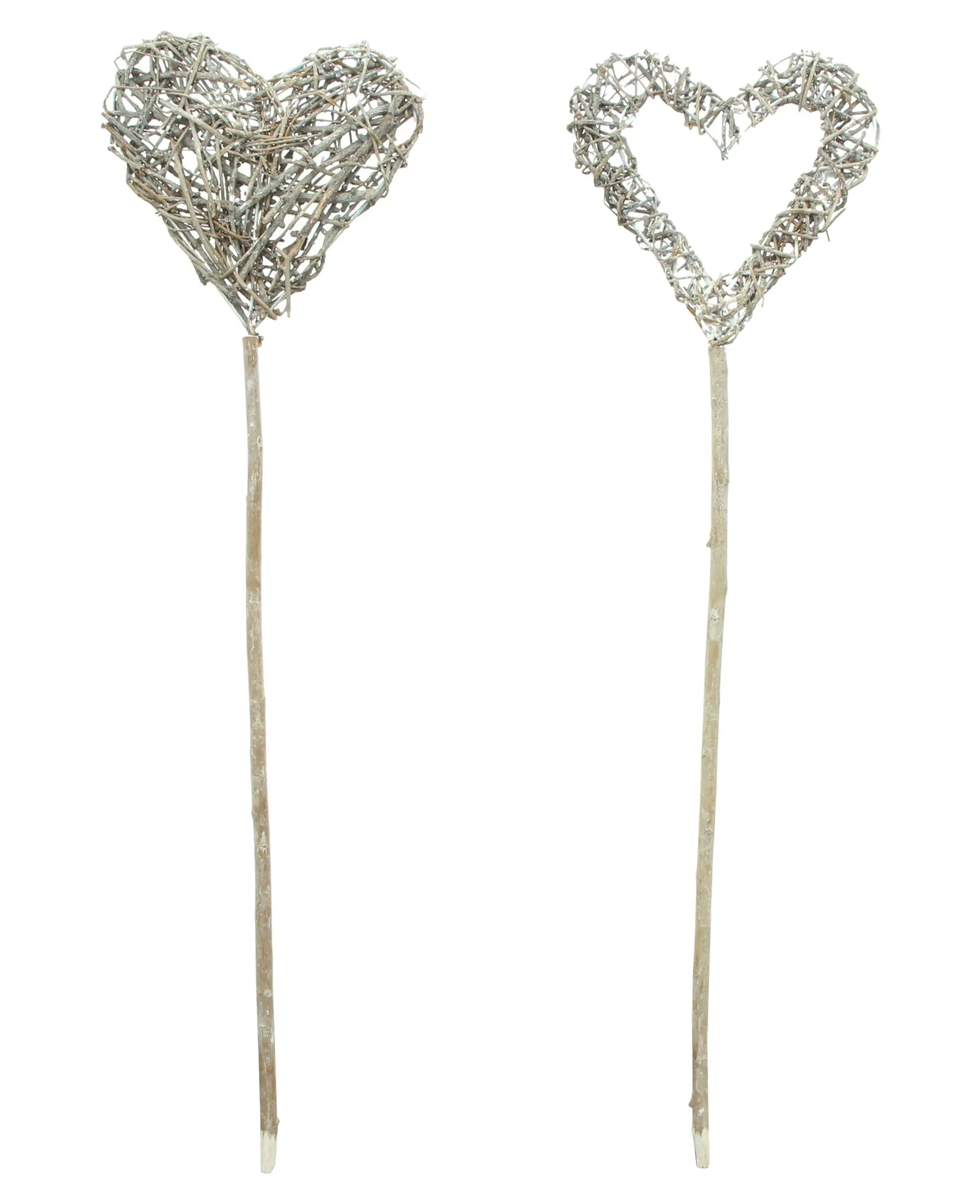 Acheter Lot de 2 piques "coeur"  dans la boutique en ligne de Frank Flechtwaren pour Pâques