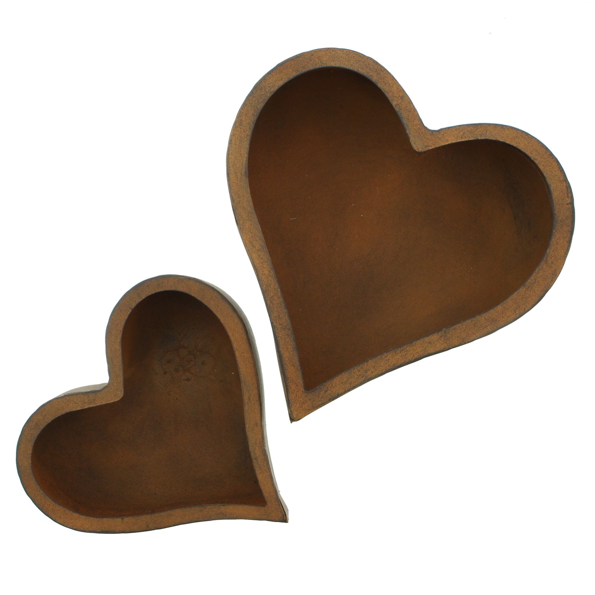 Acheter Lot de 2 jardinières "coeur rouillé" dans la boutique en ligne de Frank Flechtwaren pour Automne Acheter Lot de 2 jardinières "coeur rouillé" dans la boutique en ligne de Frank Flechtwaren pour Automne