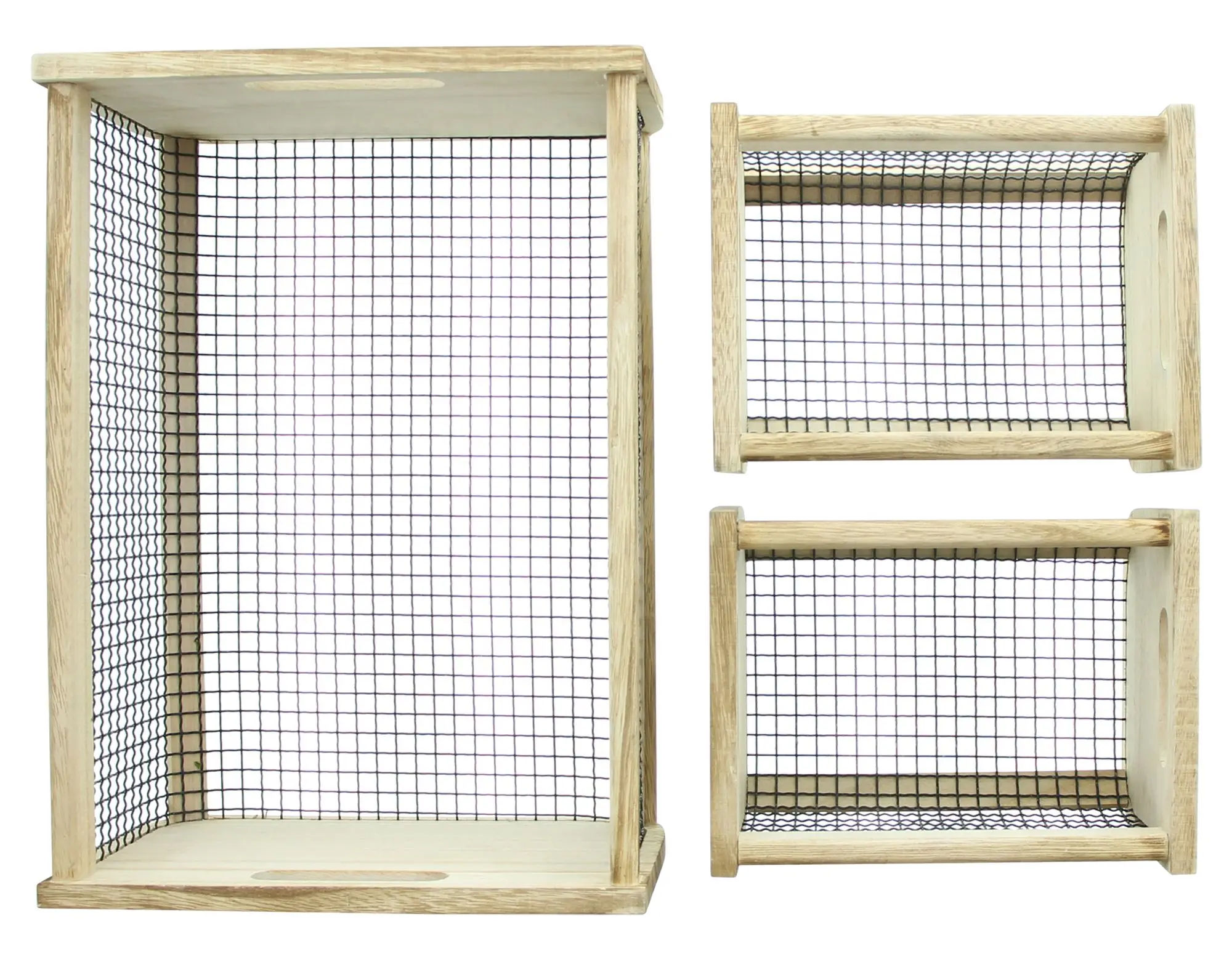 Acheter Lot de 3 caisses "tendance"  dans la boutique en ligne de Frank Flechtwaren pour Cuisine