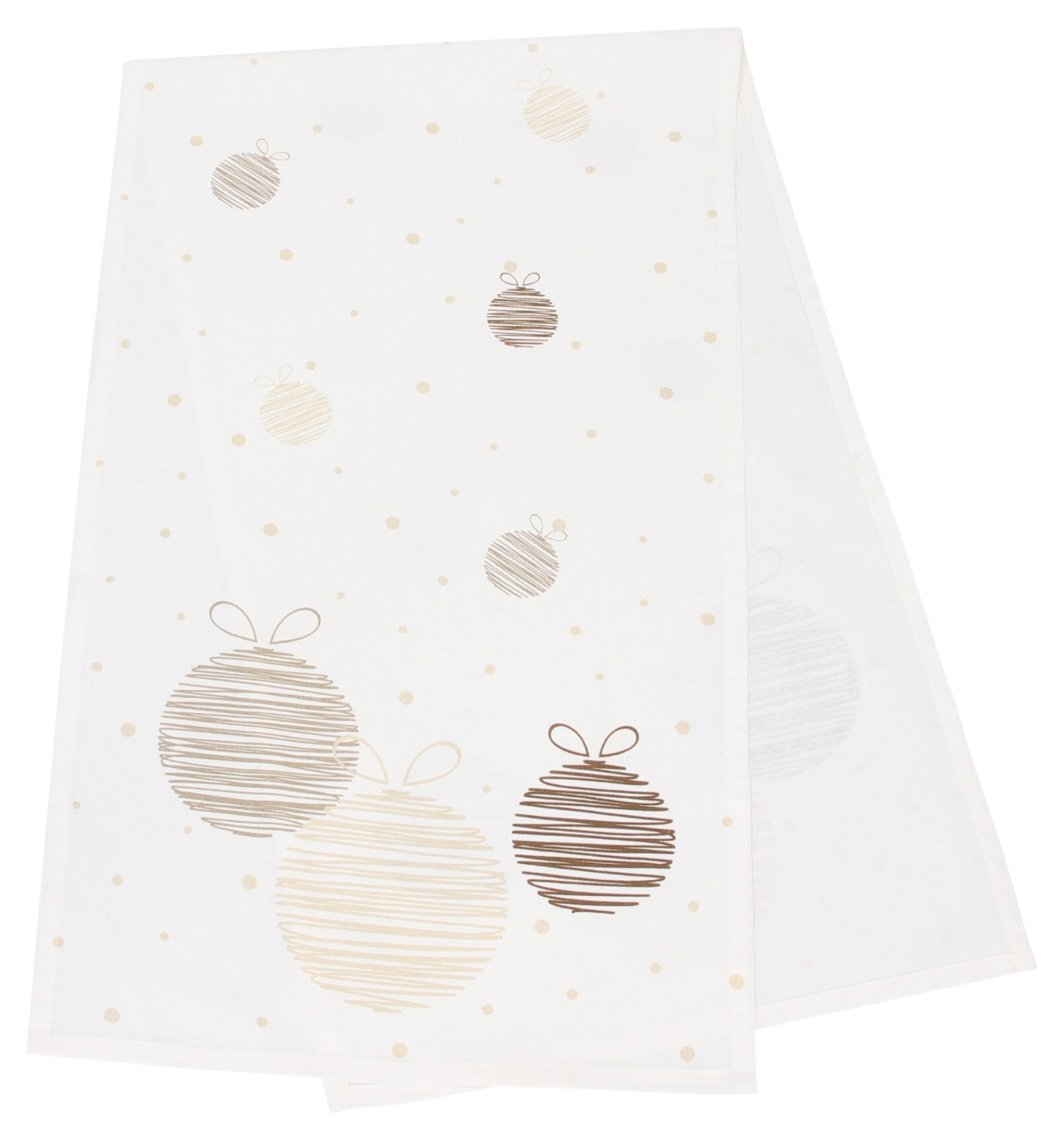 Acheter Chemin de table "boules de Noël"  dans la boutique en ligne de Frank Flechtwaren pour Noël