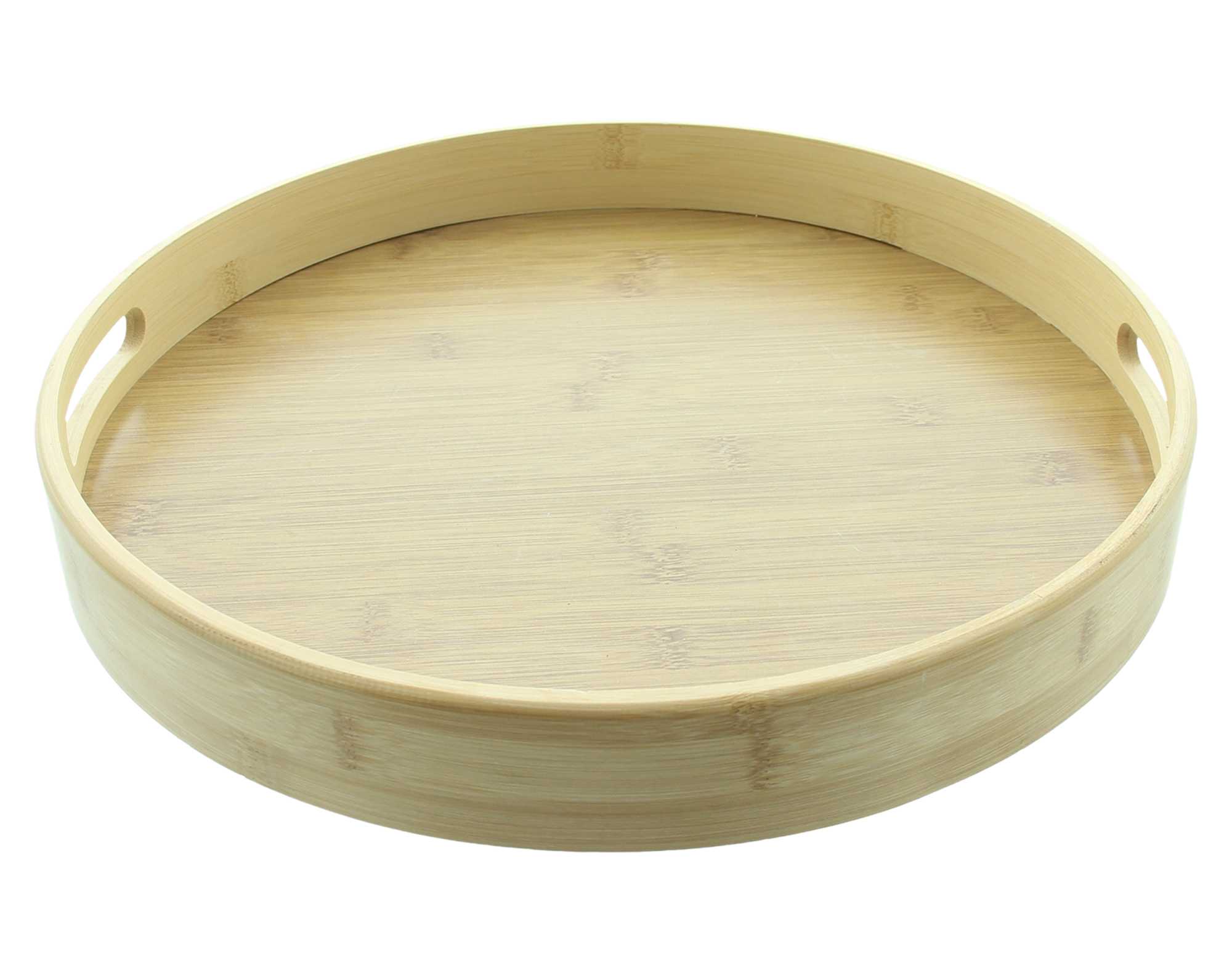 Acheter Plateau "bambou", rond  dans la boutique en ligne de Frank Flechtwaren pour Salon