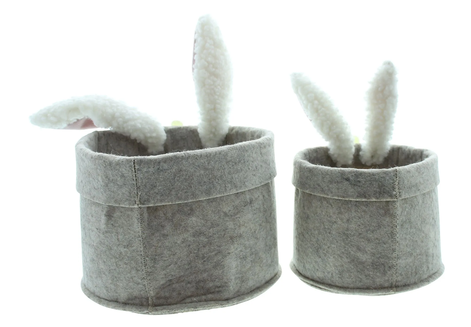Acheter Lot de 2 nids de Pâques "lapin"  dans la boutique en ligne de Frank Flechtwaren pour Tons pastel