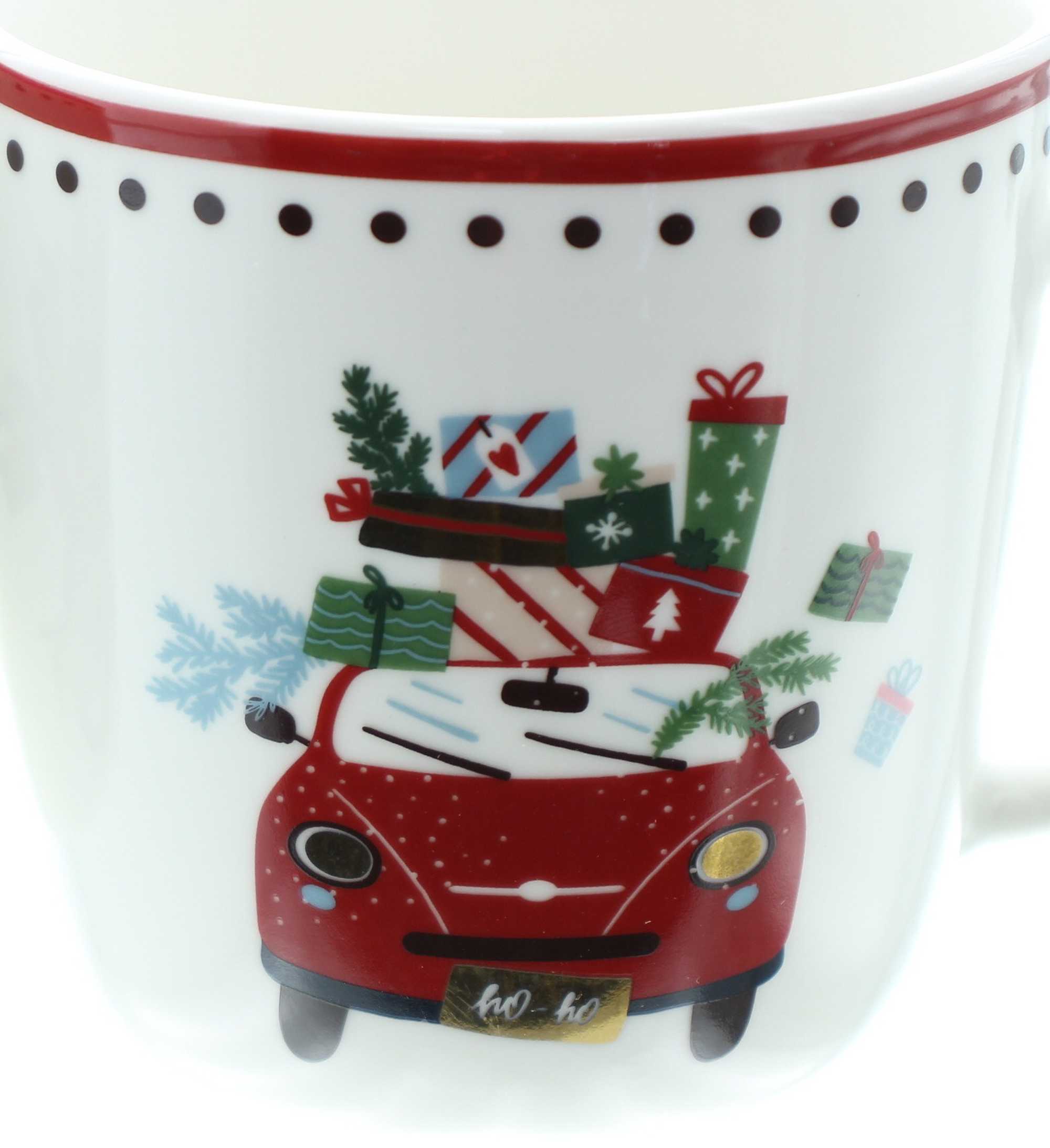 Acheter Lot de 2 tasses "tournée de Noël"  dans la boutique en ligne de Frank Flechtwaren pour Cuisine