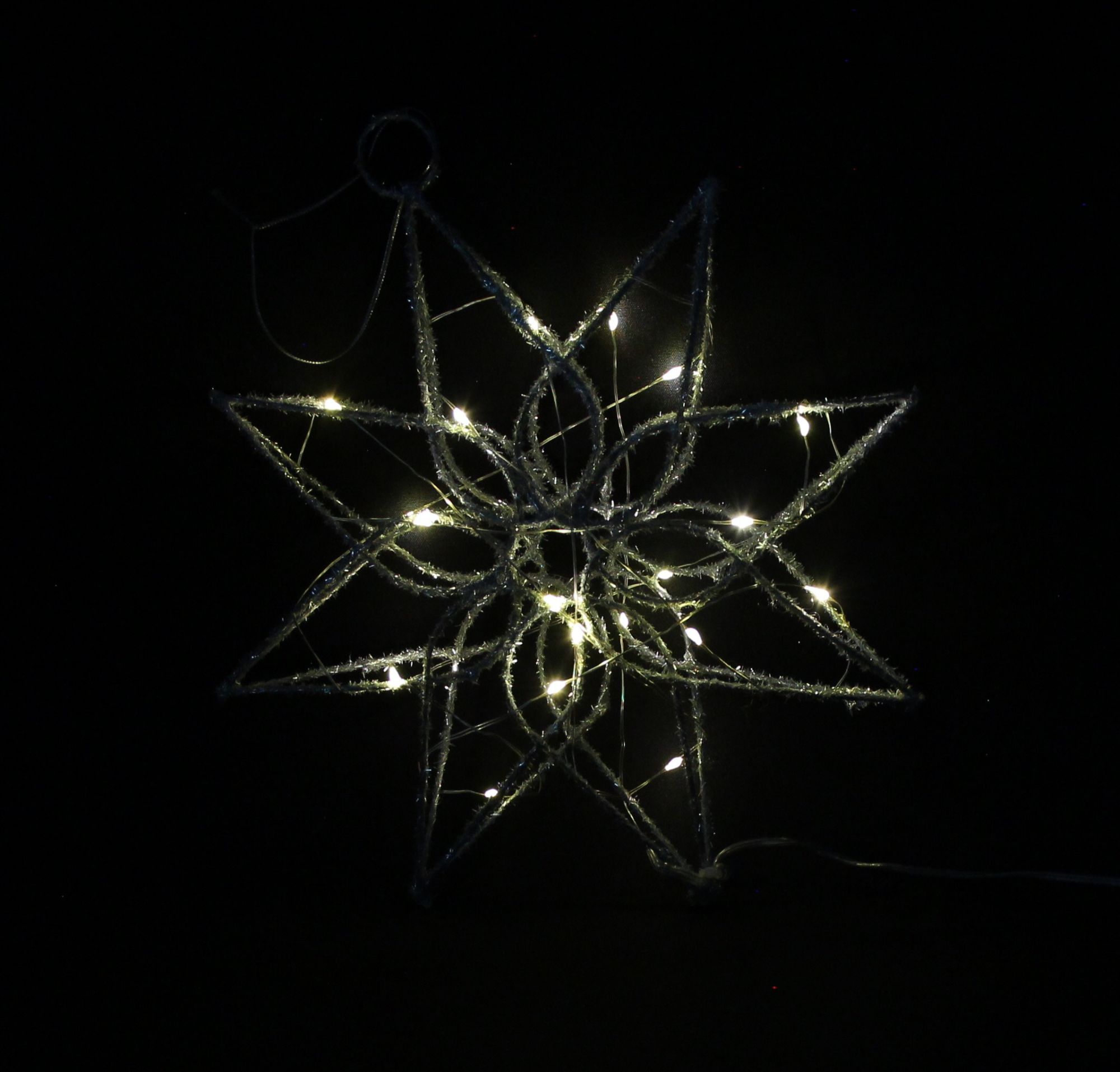 Acheter Étoile LED "Silver"  dans la boutique en ligne de Frank Flechtwaren pour Étoiles