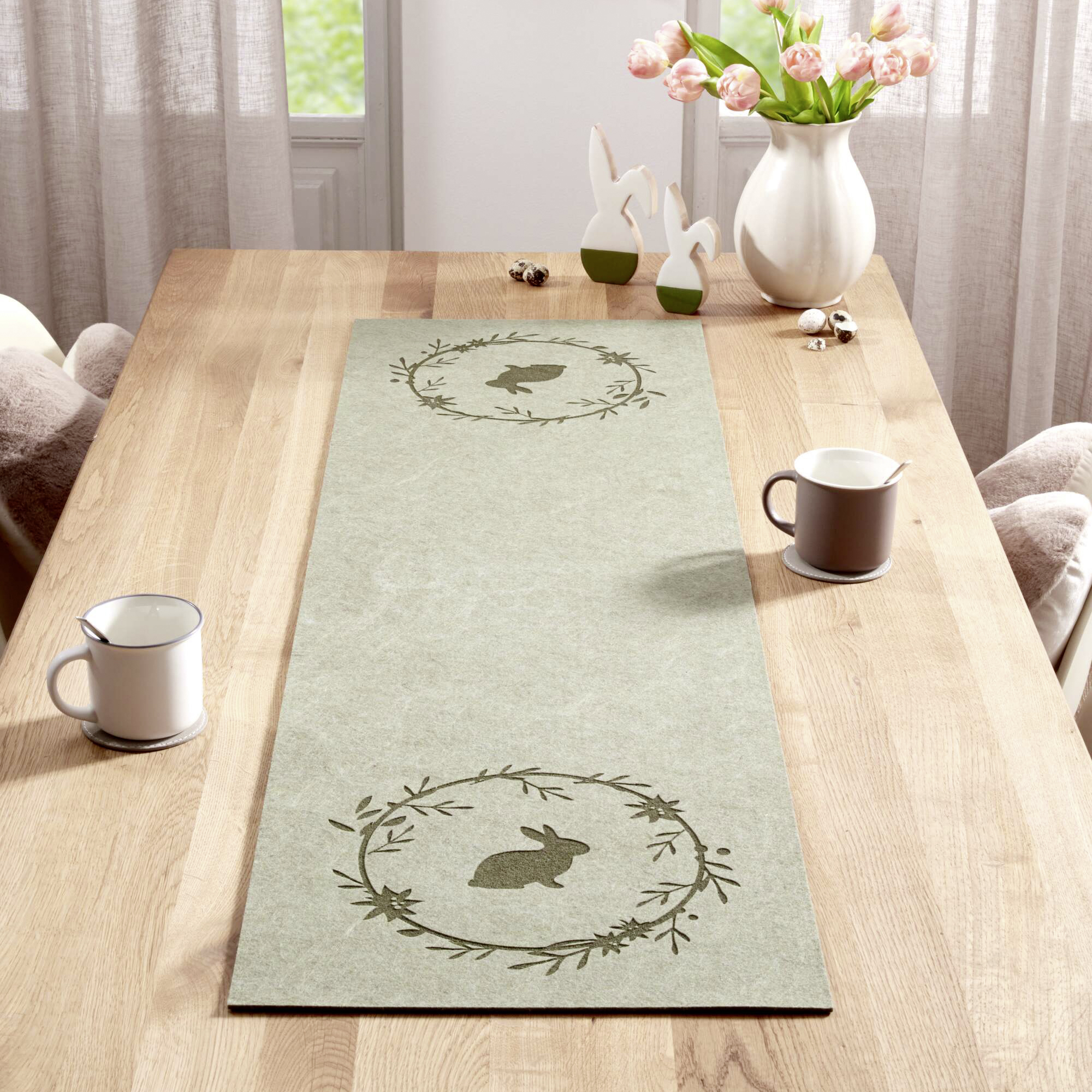 Acheter Chemin de table "couronne de Pâques"  dans la boutique en ligne de Frank Flechtwaren