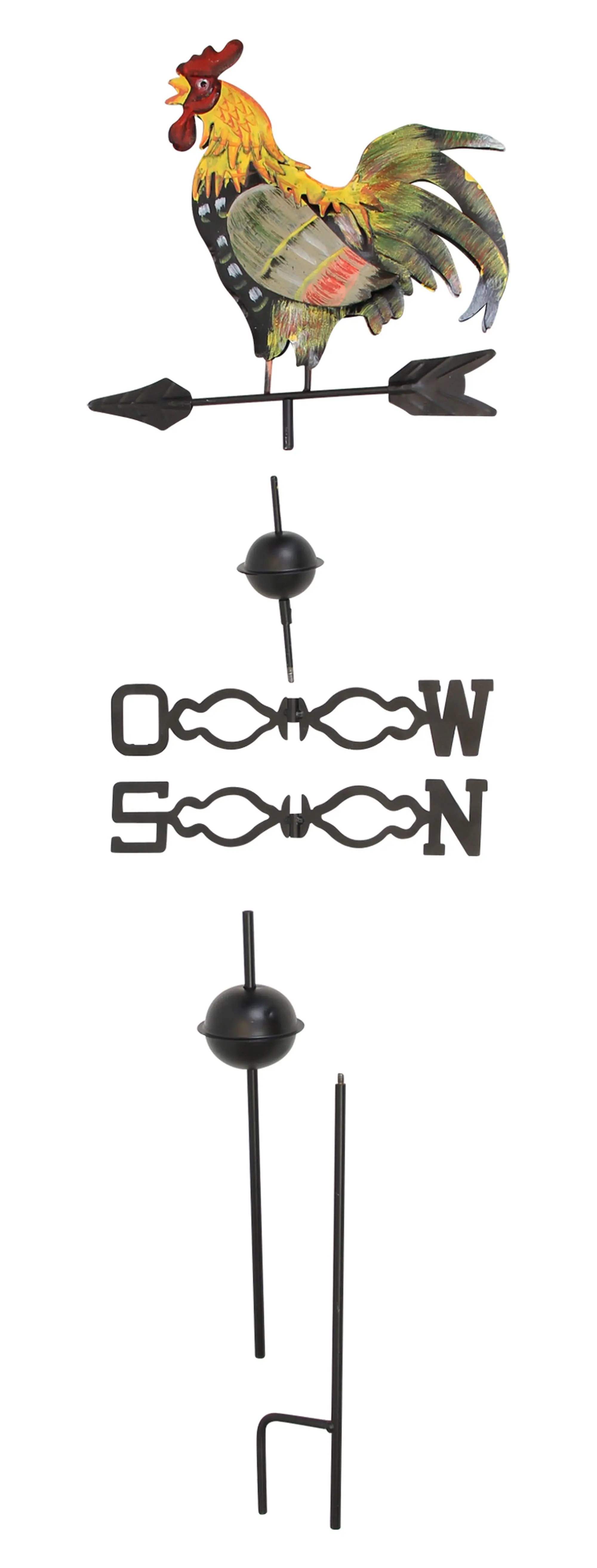 Acheter Coq sur girouette  dans la boutique en ligne de Frank Flechtwaren pour Pâques