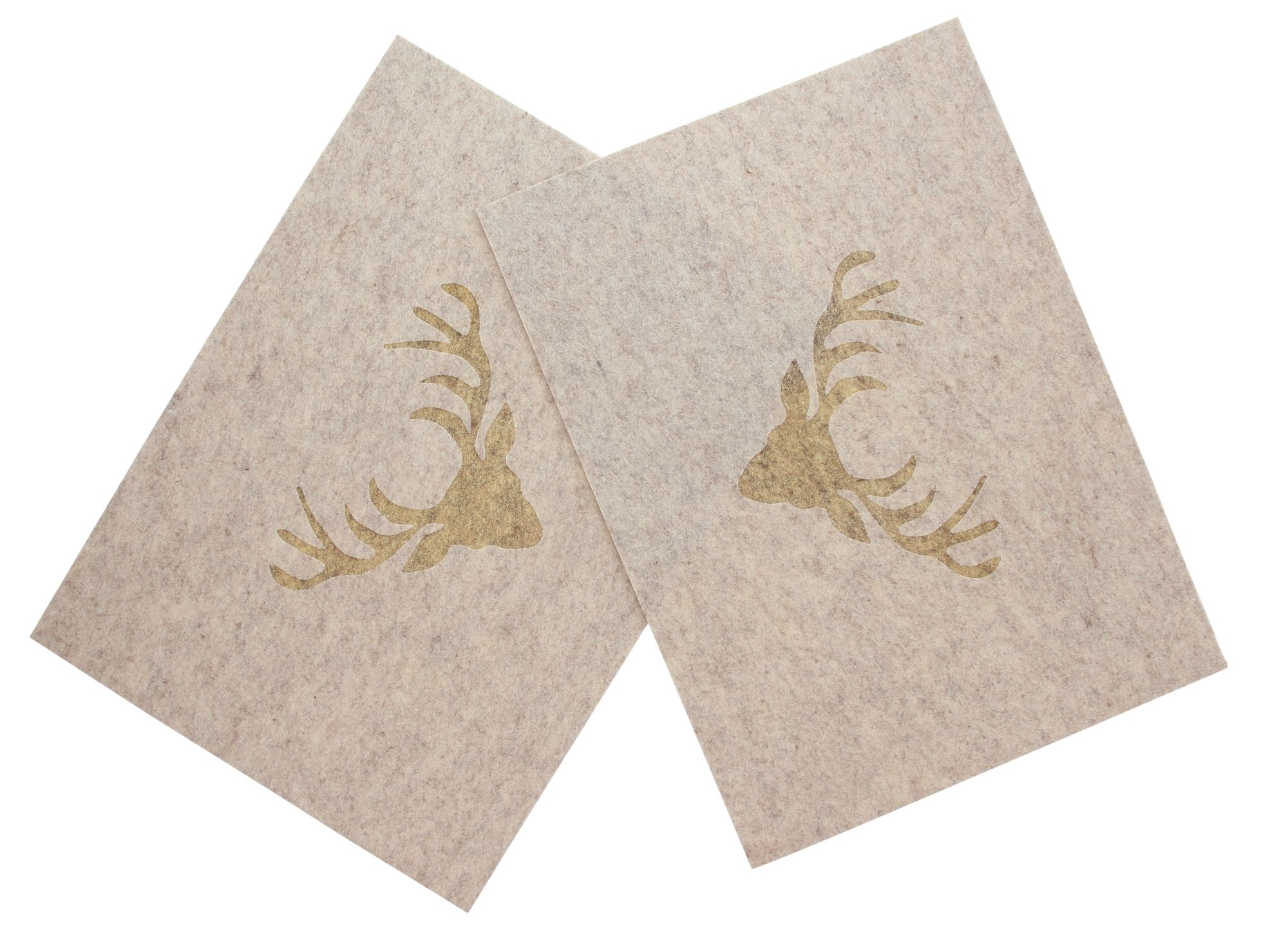 Acheter Lot de 4 sets de table "cerf" dans la boutique en ligne de Frank Flechtwaren pour Automne Acheter Lot de 4 sets de table "cerf" dans la boutique en ligne de Frank Flechtwaren pour Automne