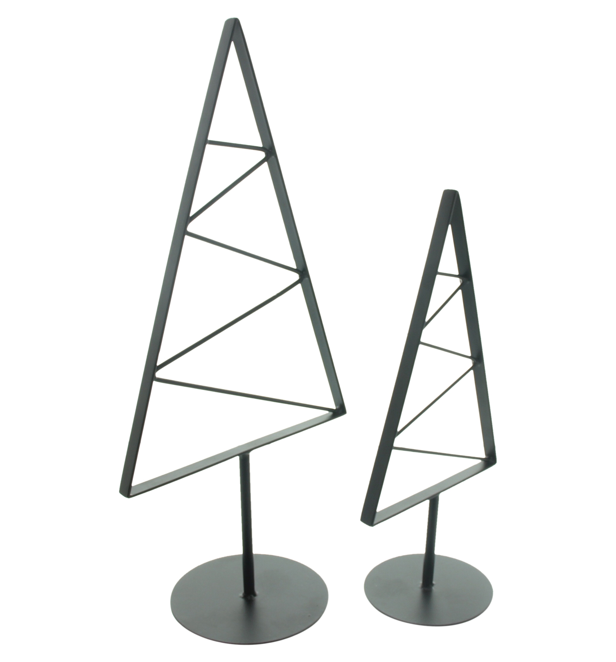 Acheter Lot de 2 sapins "moderne"  dans la boutique en ligne de Frank Flechtwaren pour Série titre Noël